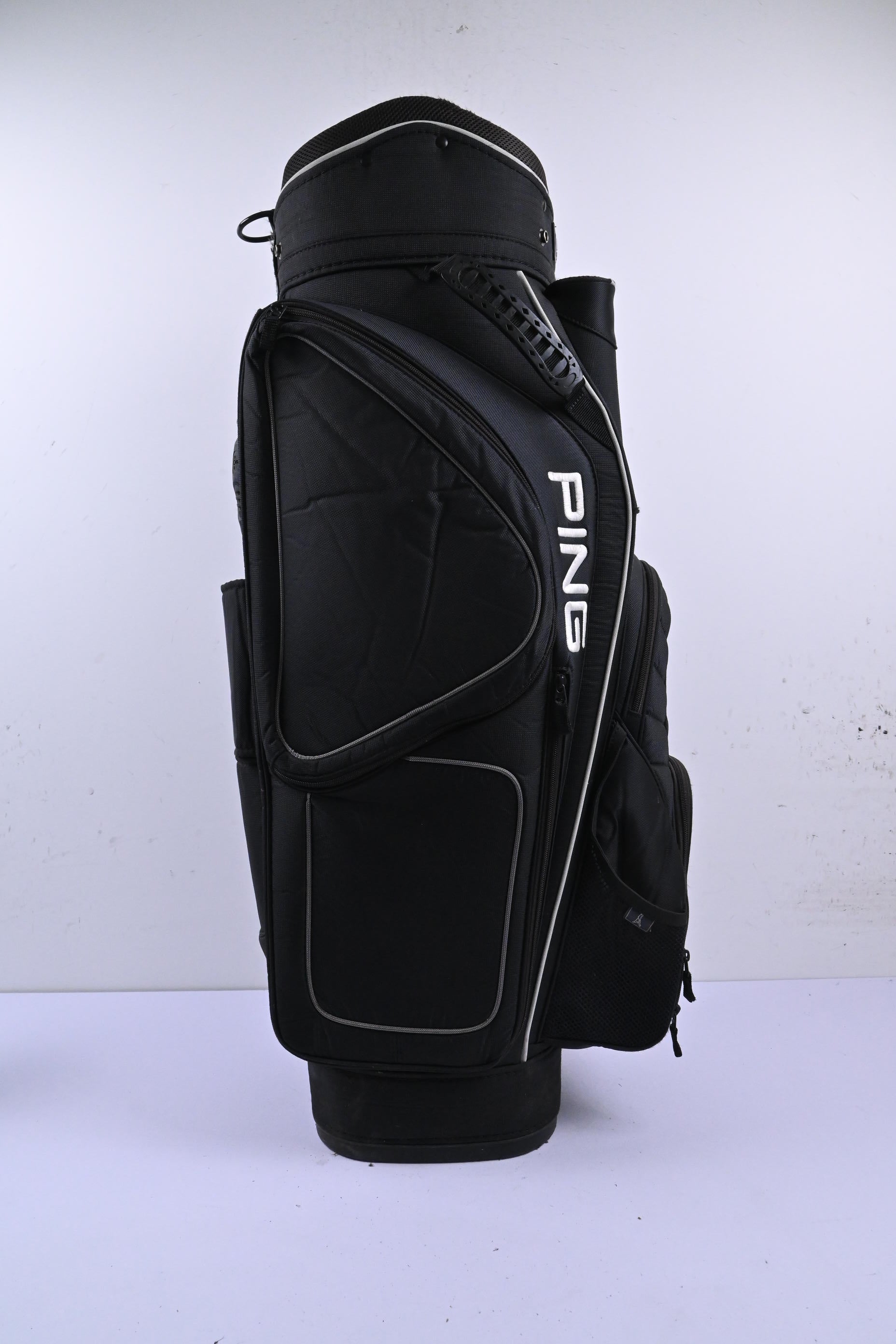 Ping Discover Cart Bag / 14-Way Divider / Black & White