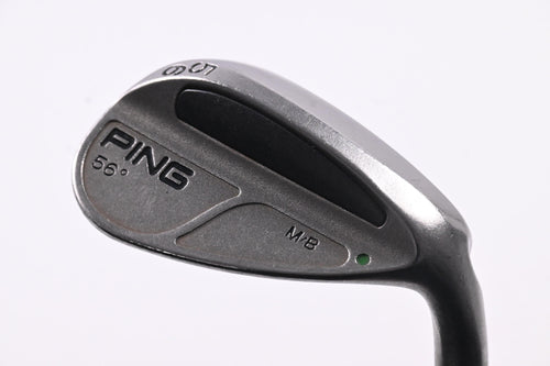 Ping M/B Sand Wedge / 56 Degree / Green Dot / Stiff Flex Ping Cushin Shaft