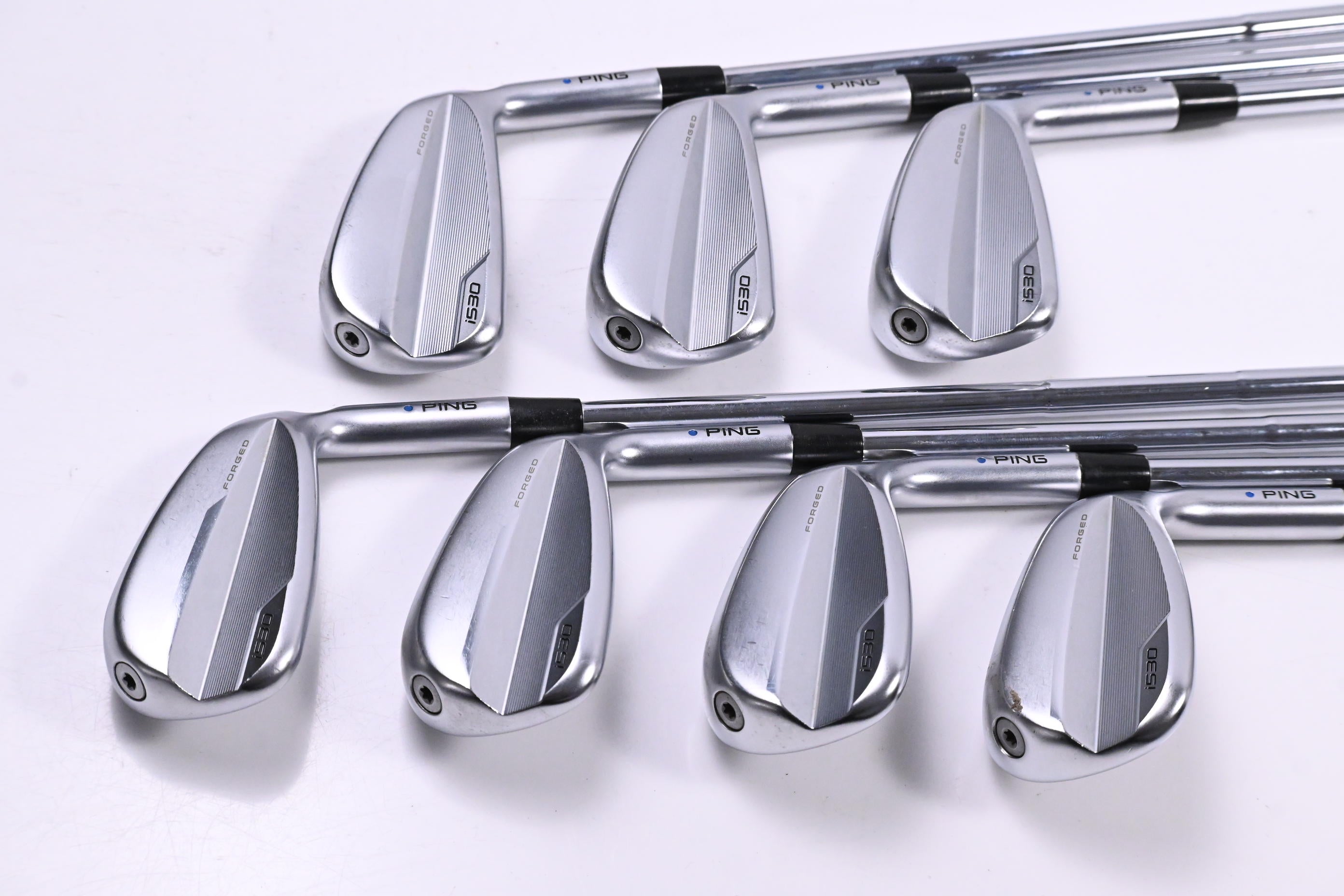 Ping i530 Irons / 5-PW+GW / Blue Dot / Stiff Flex Dynamic Gold Mid 115 S300