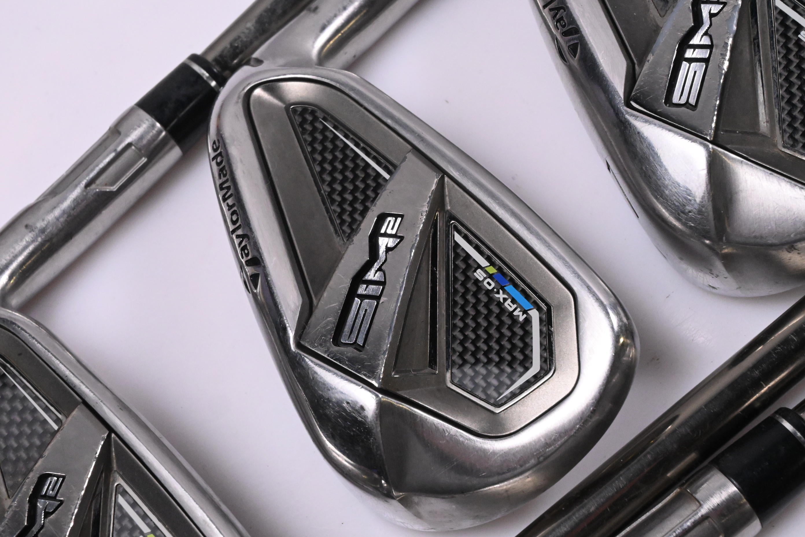 Taylormade SIM2 Max OS Irons / 5-PW+GW / Regular Flex UST Recoil ESX 460 Shafts