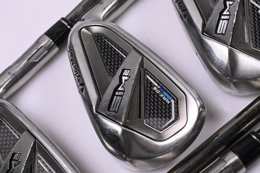 Taylormade SIM2 Max OS Irons / 5-PW+GW / Regular Flex UST Recoil ESX 460 Shafts