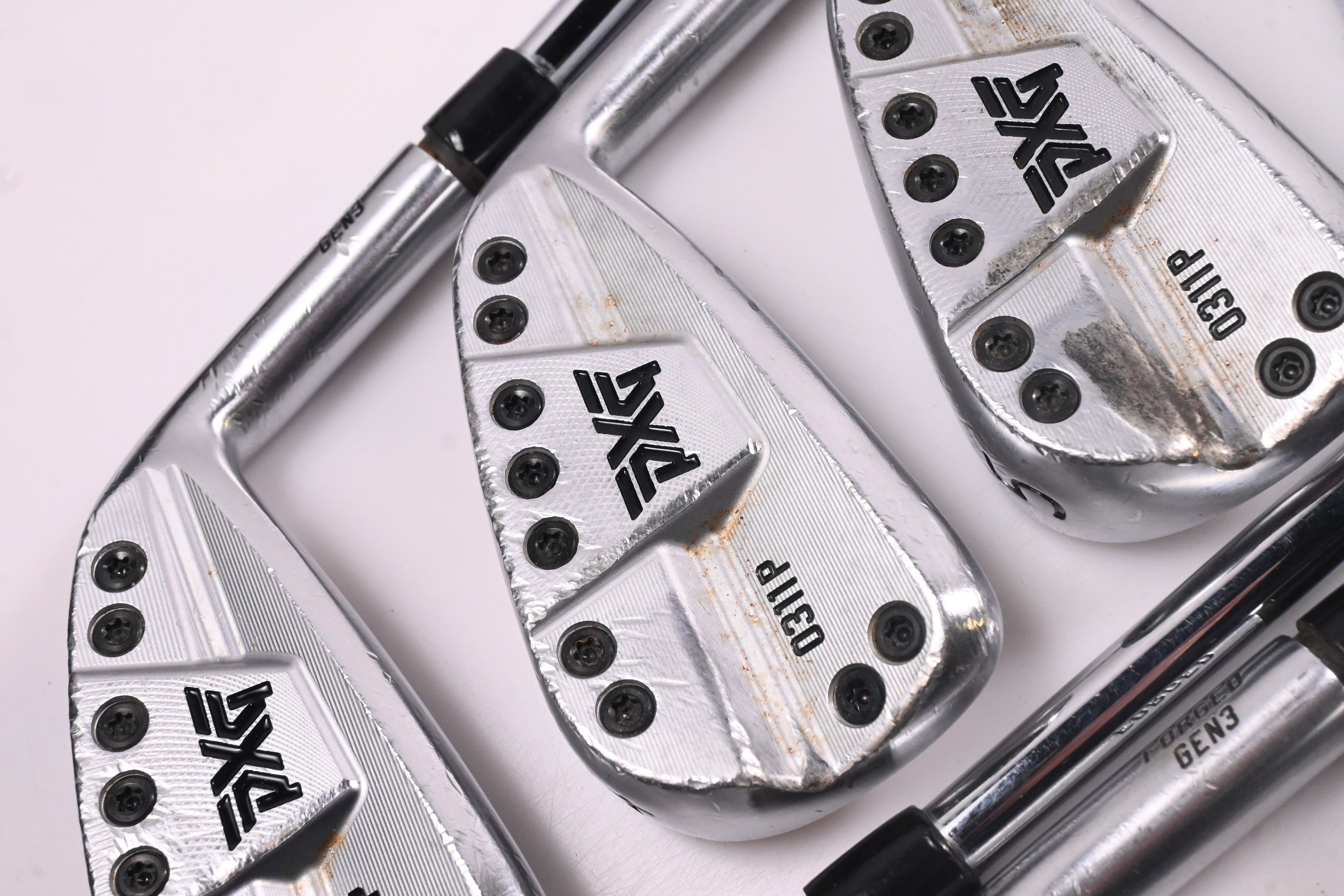 PXG 0311 P Gen3 Irons / 3-PW / Stiff Flex KBS Tour 120 Shafts