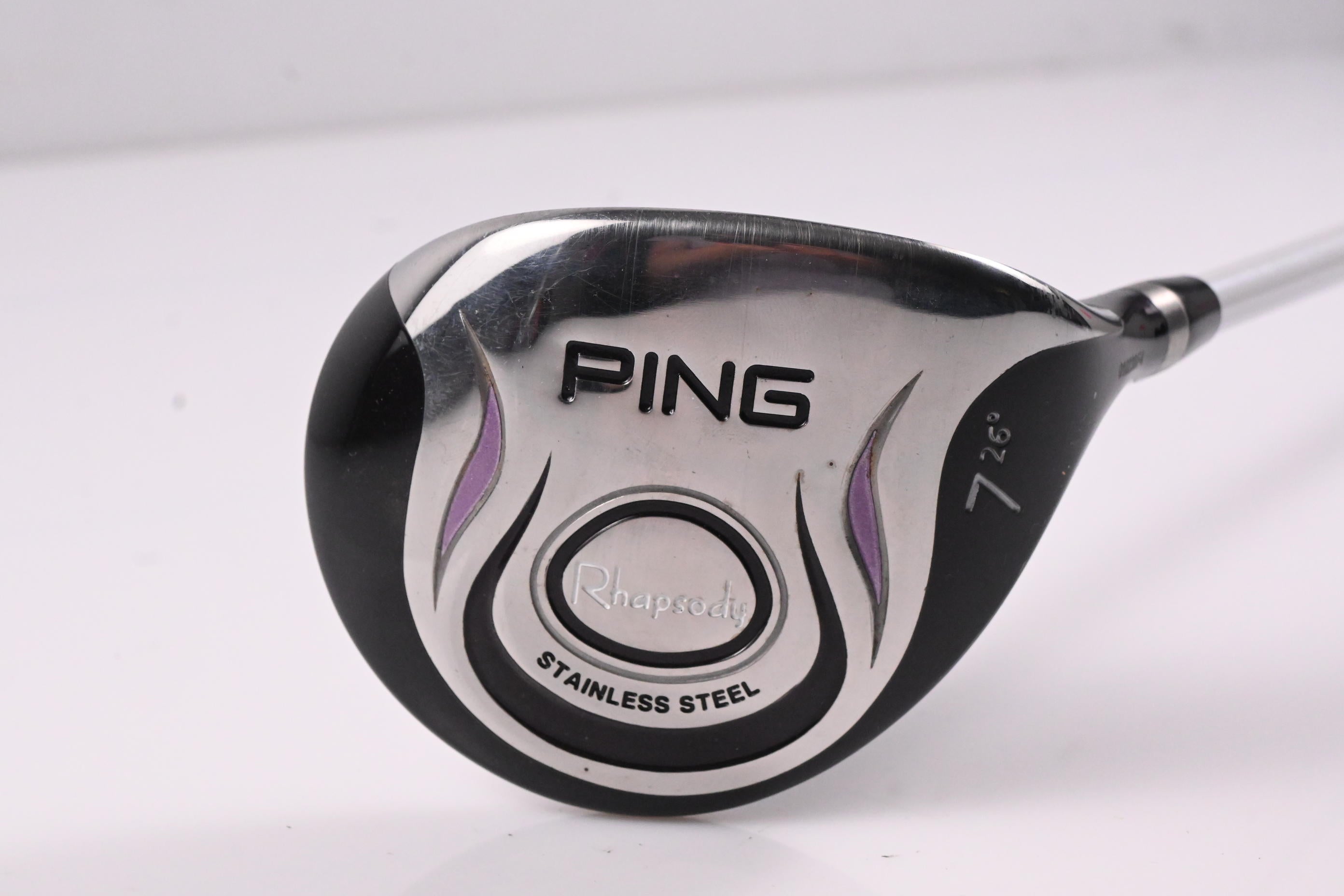 Ladies Ping Rhapsody #7 Wood / 26 Degree / Ladies Flex Ping ULT 129 Shaft