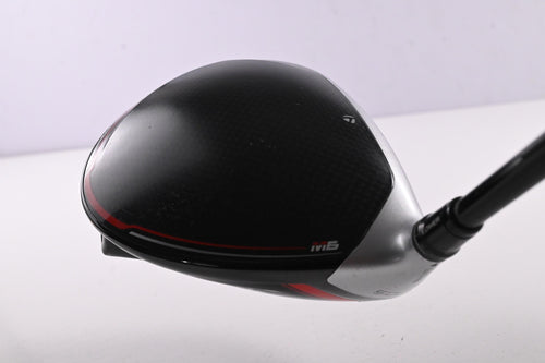 Left Hand Taylormade M6 Driver / 10.5 Degree / Stiff Flex HZRDUS Smoke RDX Red 60 Shaft