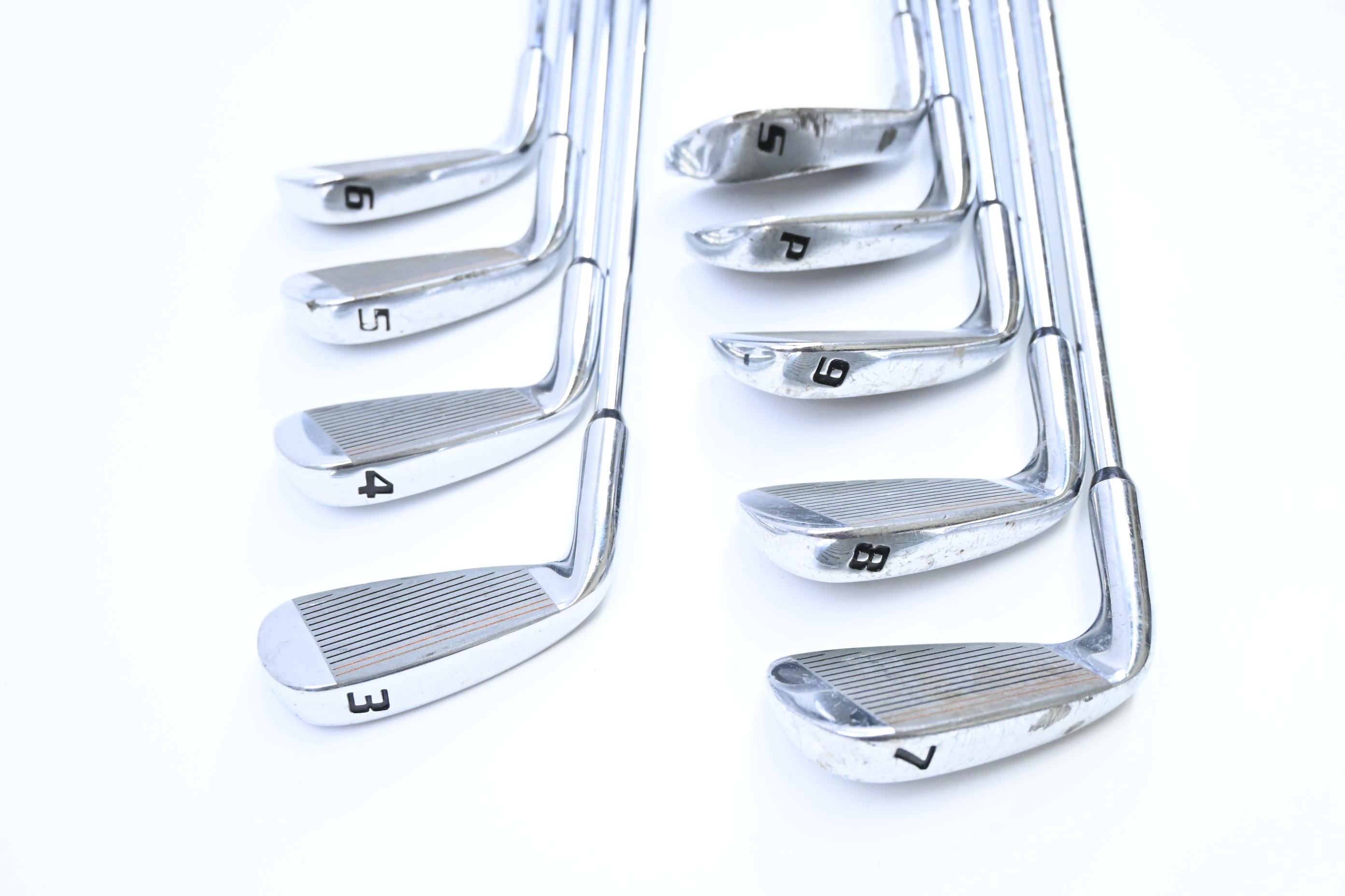 Memphis Interceptor Irons / 3-PW+SW / Stiff Flex Steel Shafts