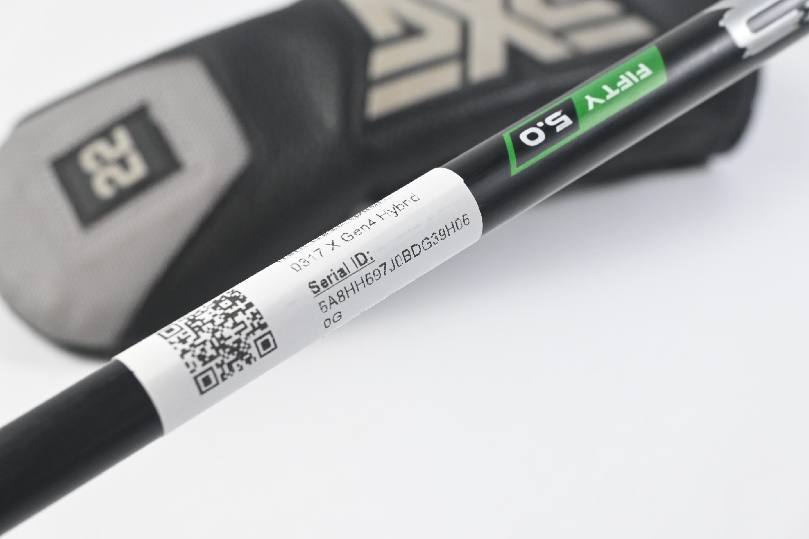 PXG 0317 X Gen4 #4 Hybrid / 22 Degree / Senior Flex Cypher 50 Shaft