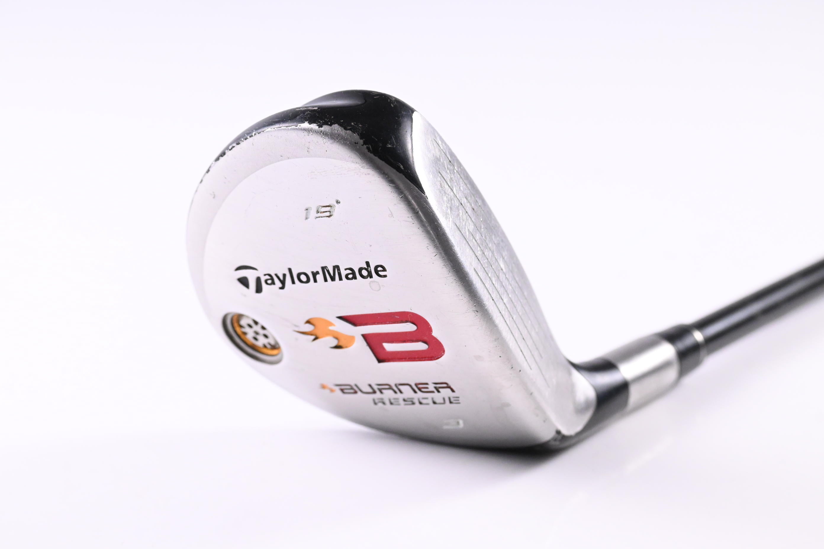 Taylormade Burner 2008 #3 Hybrid / 19 Degree / Stiff Flex Taylormade Reax 60