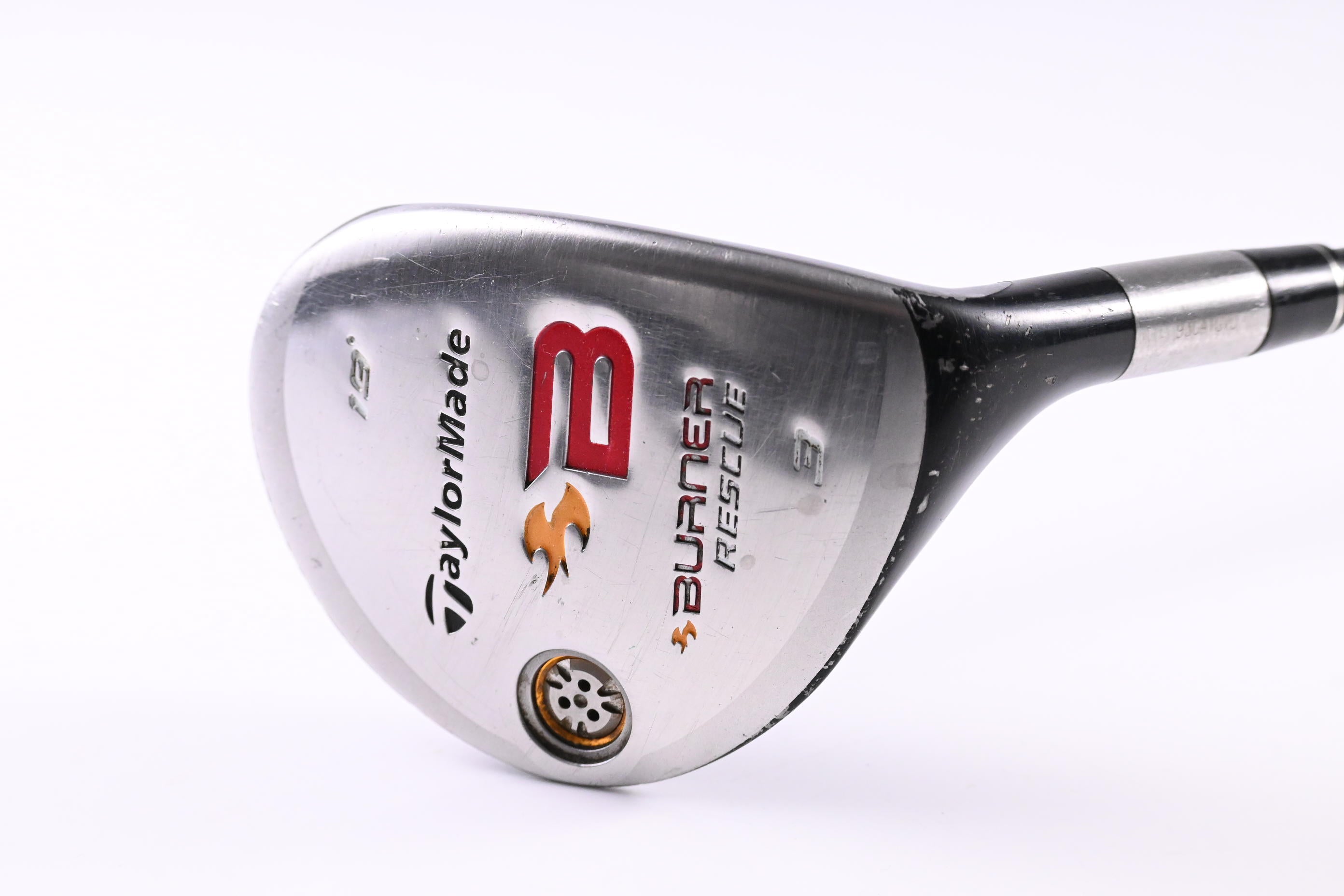 Taylormade Burner 2008 #3 Hybrid / 19 Degree / Stiff Flex Taylormade Reax 60