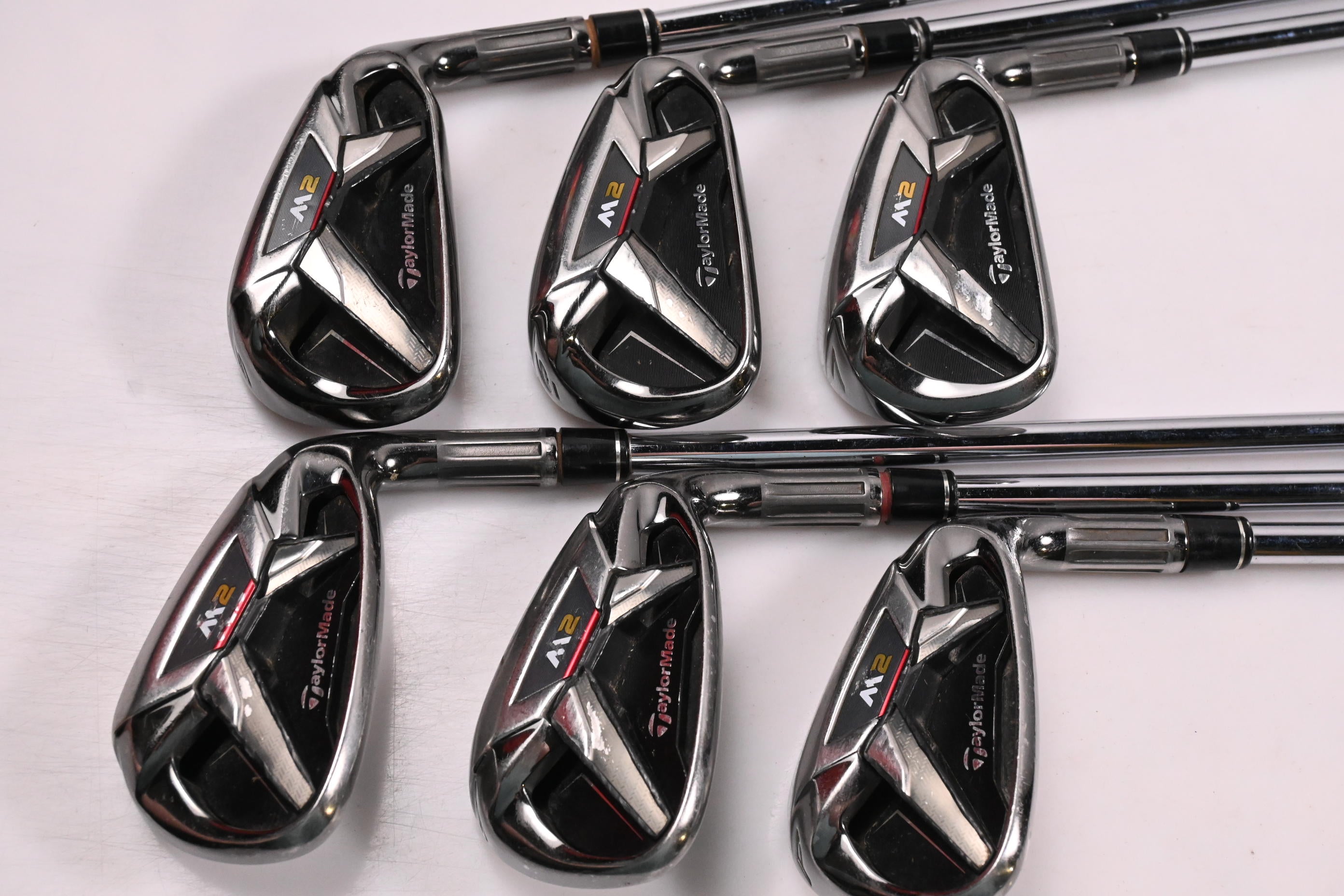 Taylormade M2 2016 Irons / 5-PW / Regular Flex True Temper Reax Steel 88 Shafts