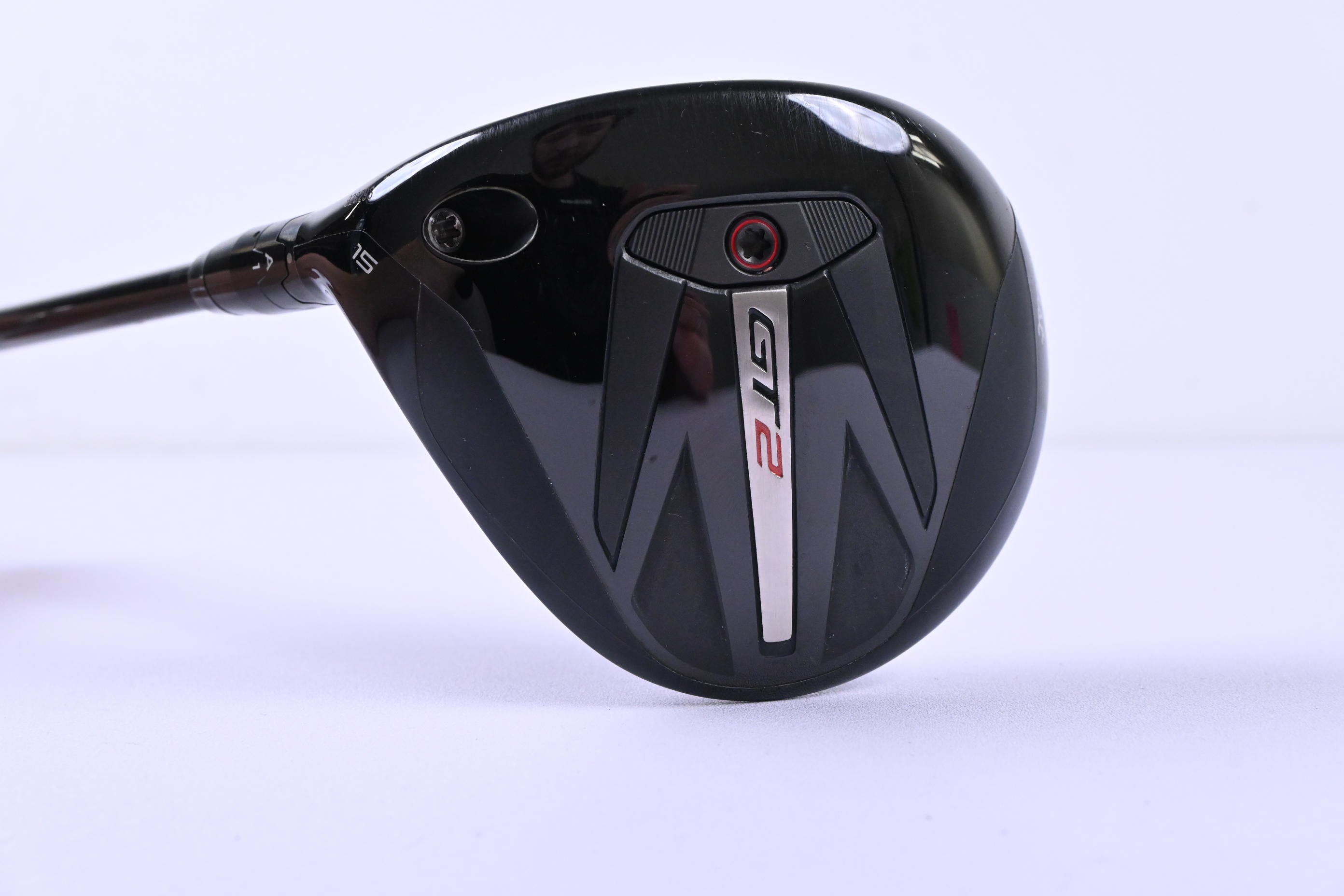 Left Hand Titleist GT2 #3 Wood / 15 Degree / Stiff Flex HZRDUS Gen4 Black 70 Shaft