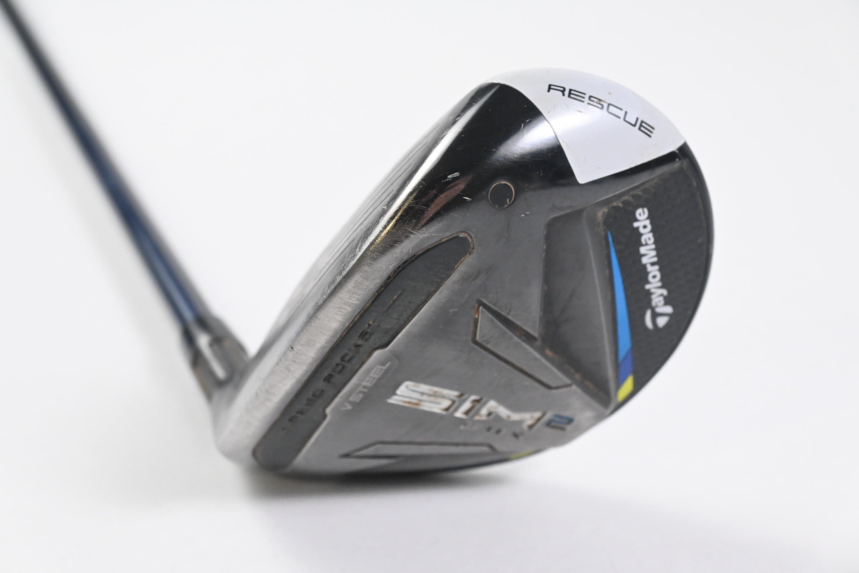 Left Hand Taylormade SIM2 Max #5 Hybrid / 25 Degree / Regular Flex Ventus Blue 6