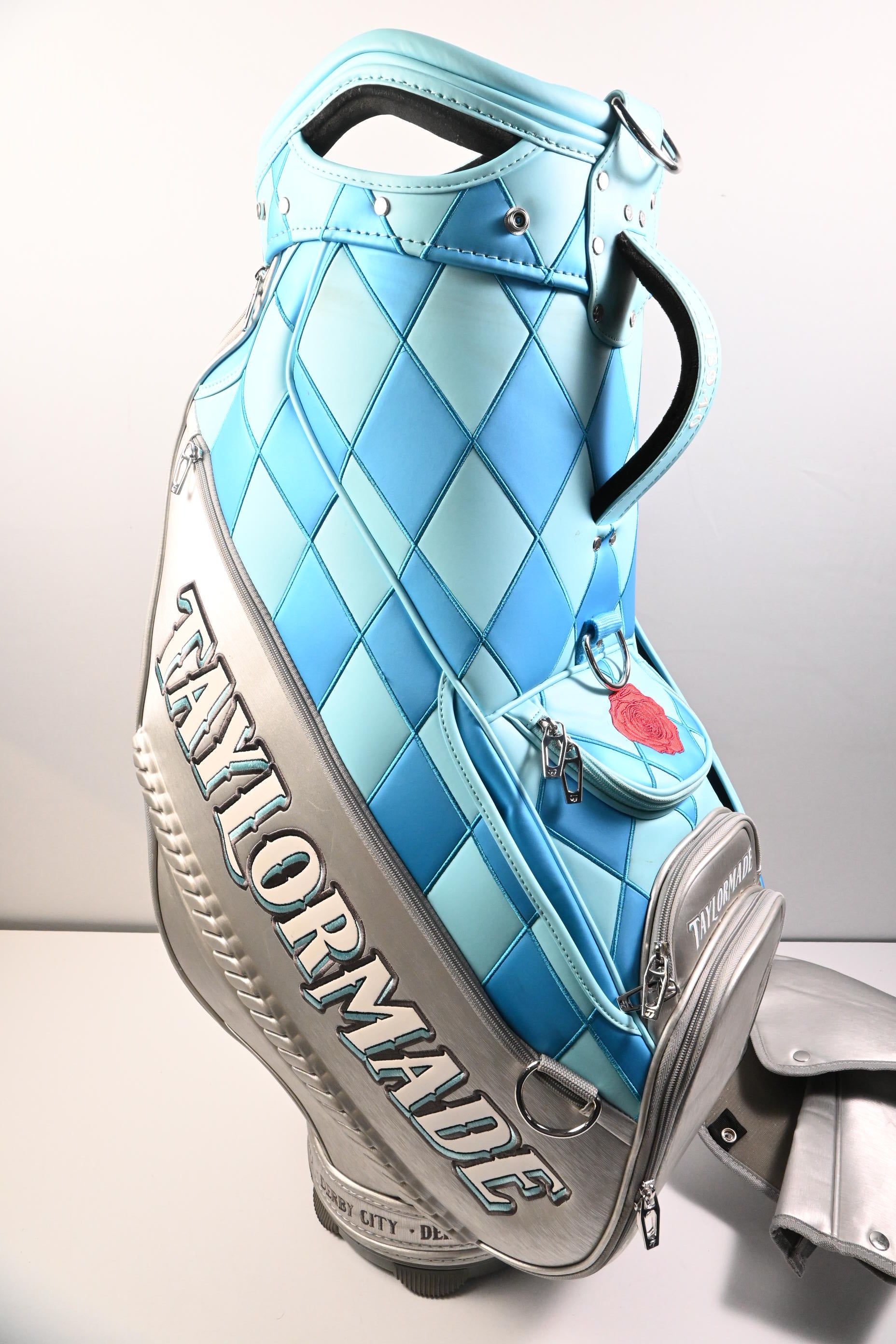 Taylormade 2024 PGA Championship Tour Bag / 6-Way Divider / Silver, Blue