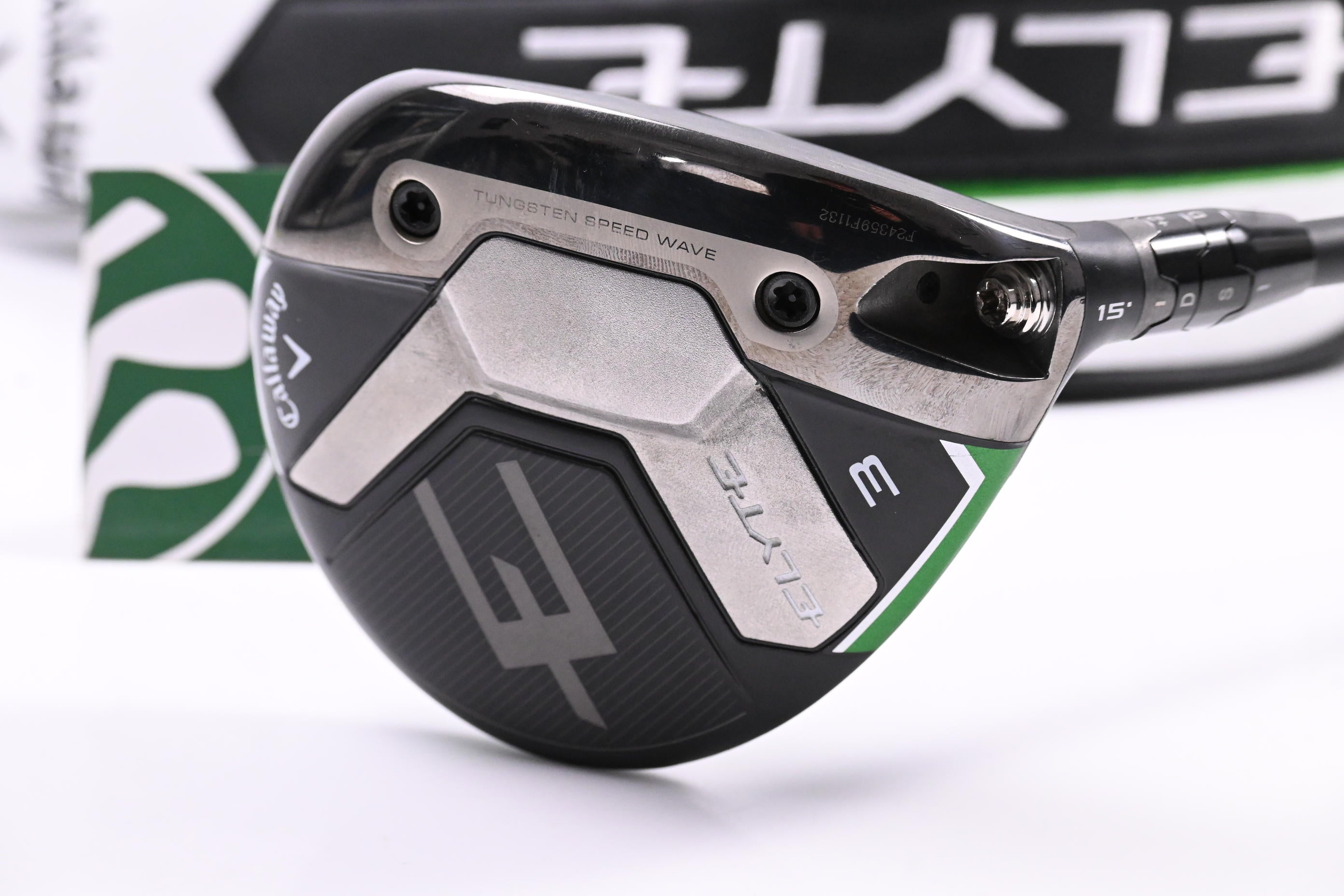 Callaway Elyte #3 Wood / 15 Degree / Regular Flex VANQUISH 5 Shaft