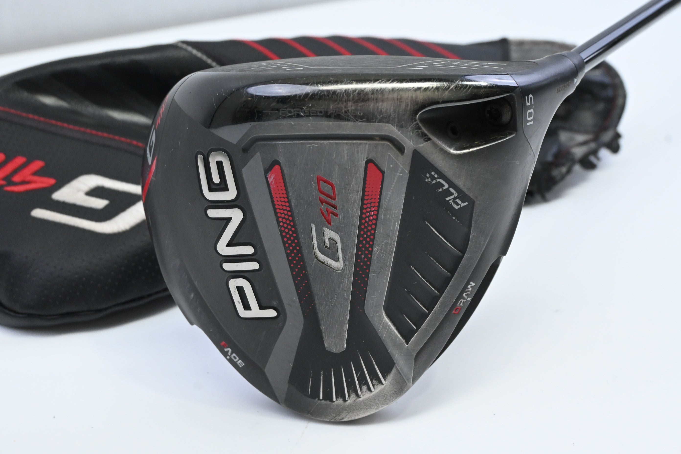 Ping G410 Plus Driver / 10.5 Degree / Stiff Flex HZRDUS Smoke Red RDX 60 Shaft