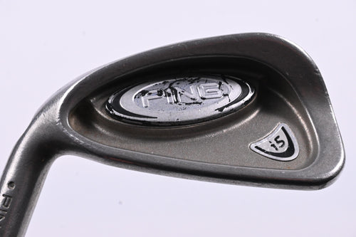 Left Hand Ping i5 #6 Iron / Black Dot / Regular Flex Ping Steel Shaft
