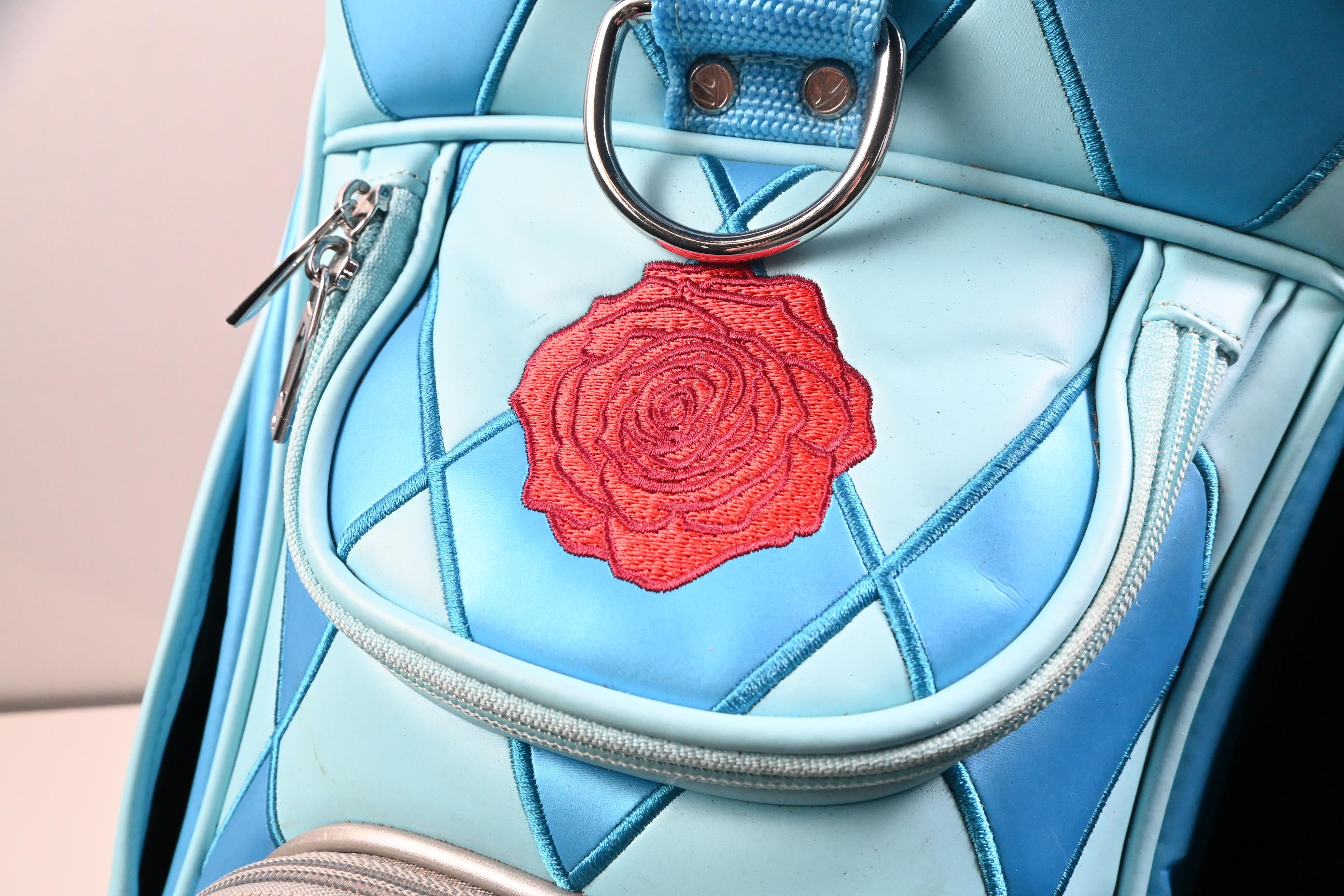 Taylormade 2024 PGA Championship Tour Bag / 6-Way Divider / Silver, Blue