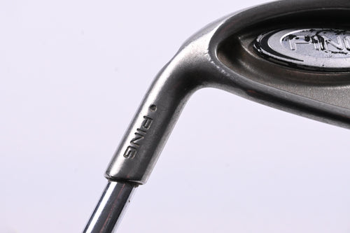 Left Hand Ping i5 #6 Iron / Black Dot / Regular Flex Ping Steel Shaft