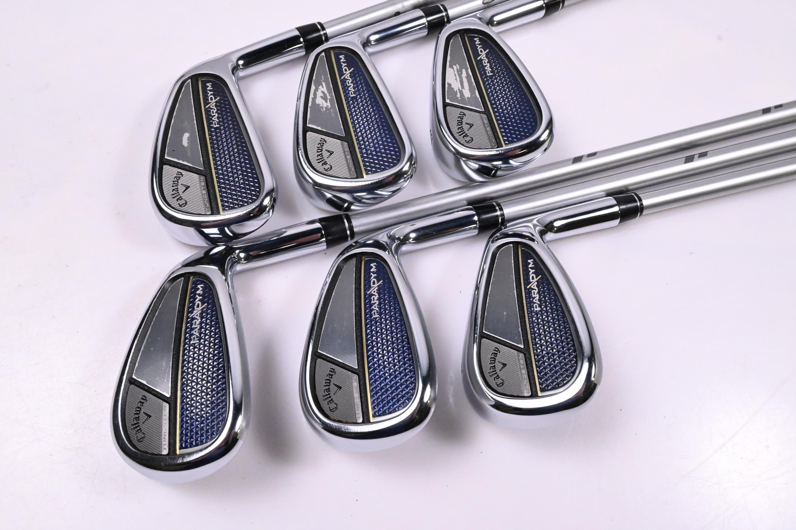 Callaway Paradym Irons / 6-PW+GW / Senior Flex Aldila Ascent PL 50 Shafts