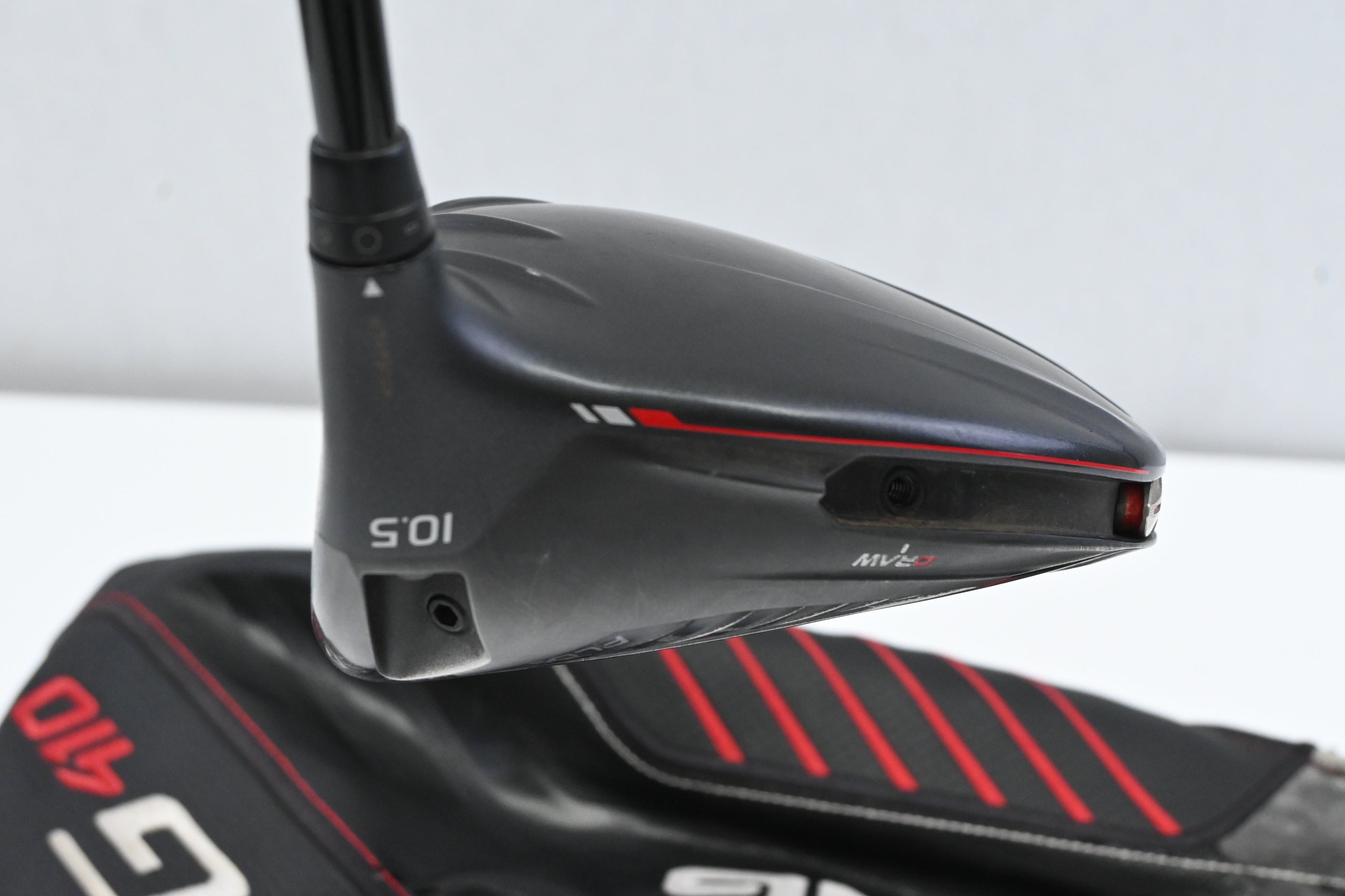 Ping G410 Plus Driver / 10.5 Degree / Stiff Flex HZRDUS Smoke Red RDX 60 Shaft