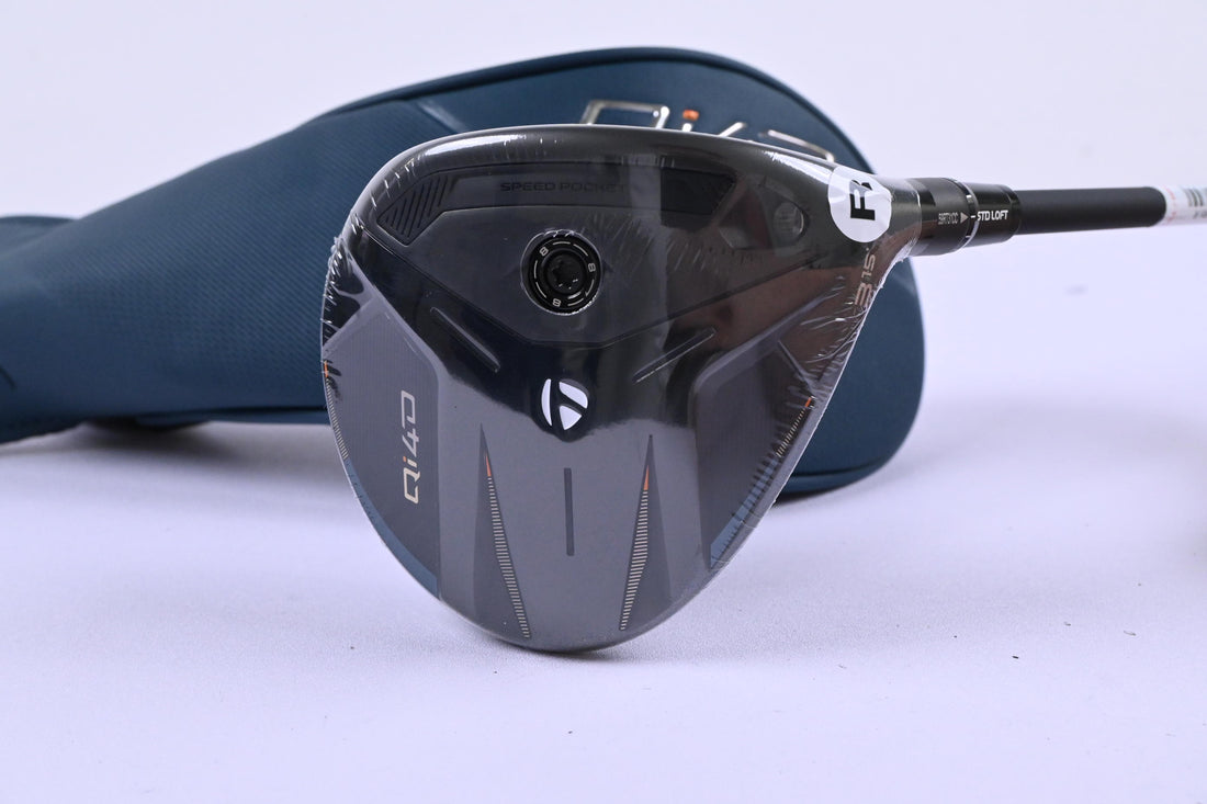 Taylormade Qi4D #3 Wood / 15 Degree / Regular Flex REAX 55 Shaft