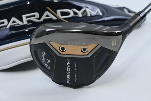 Callaway Paradym #5 Wood / 18 Degree / Regular Flex HZRDUS Gen4 Silver 60 Shaft