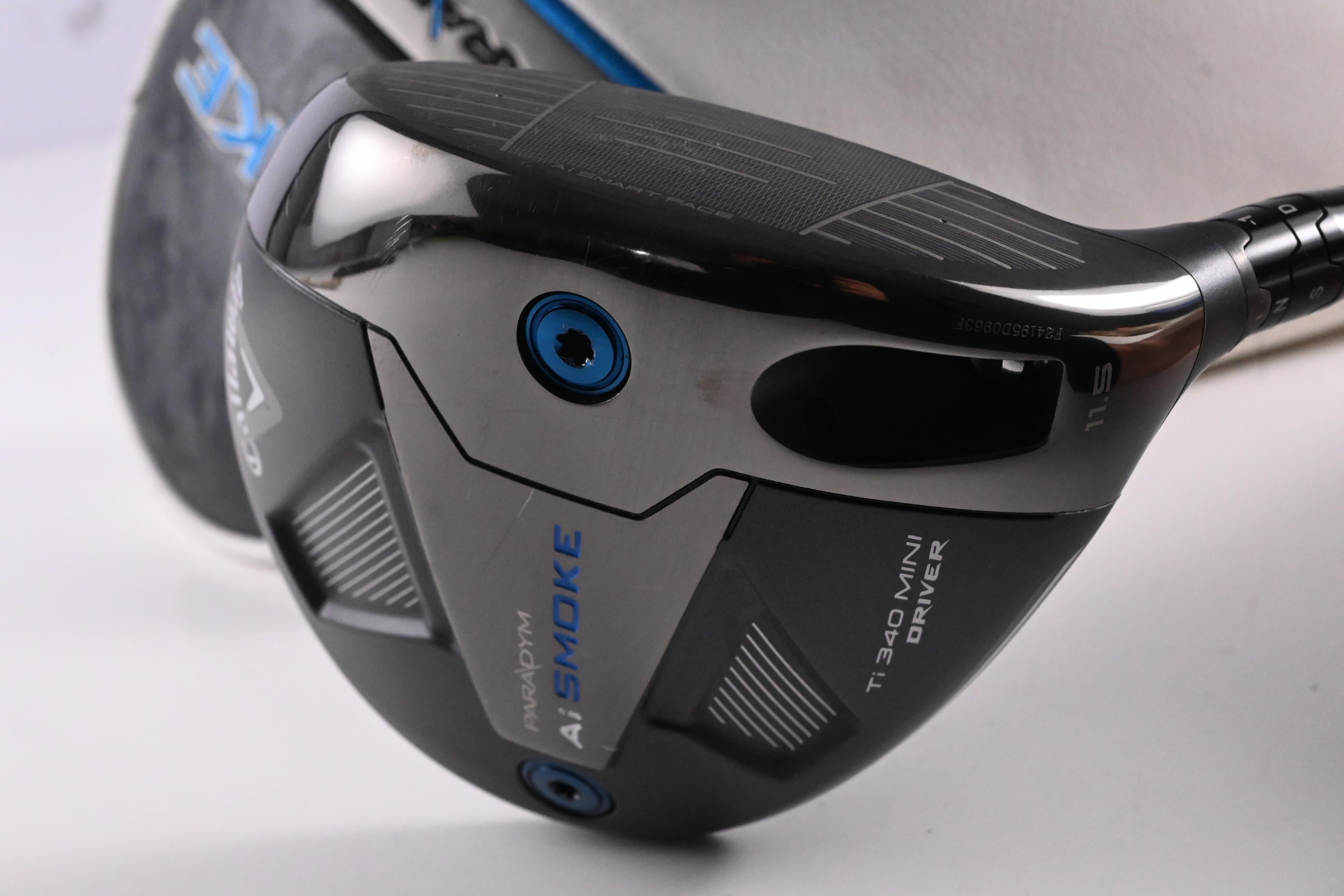 Callaway Paradym Ai Smoke Ti 340 Mini Driver / 11.5 Degree / Stiff Flex Denali Charcoal