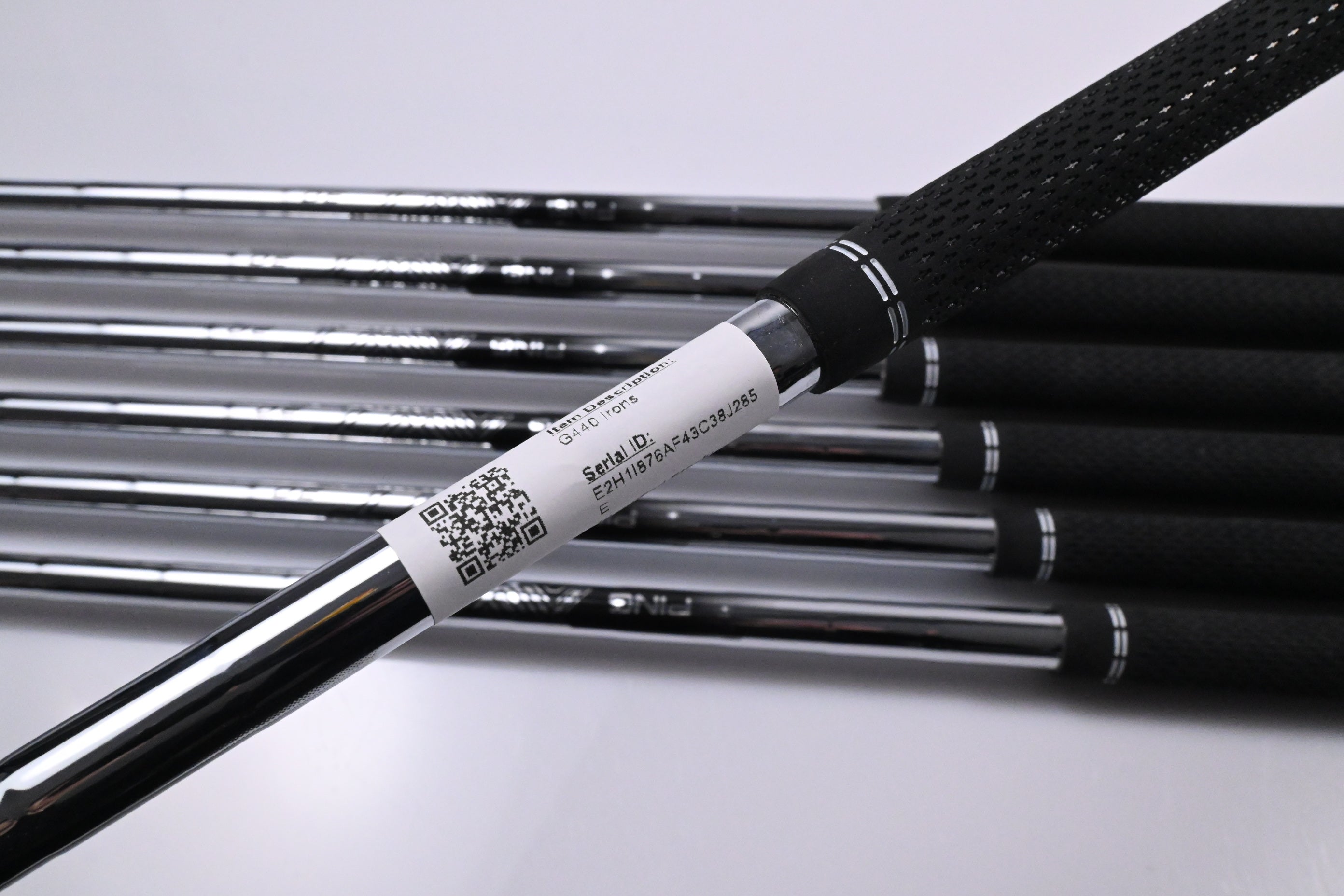 Ping G440 Irons / 6-PW+GW+56° / Blue Dot / Regular Flex Ping AWT 3.0 Shafts