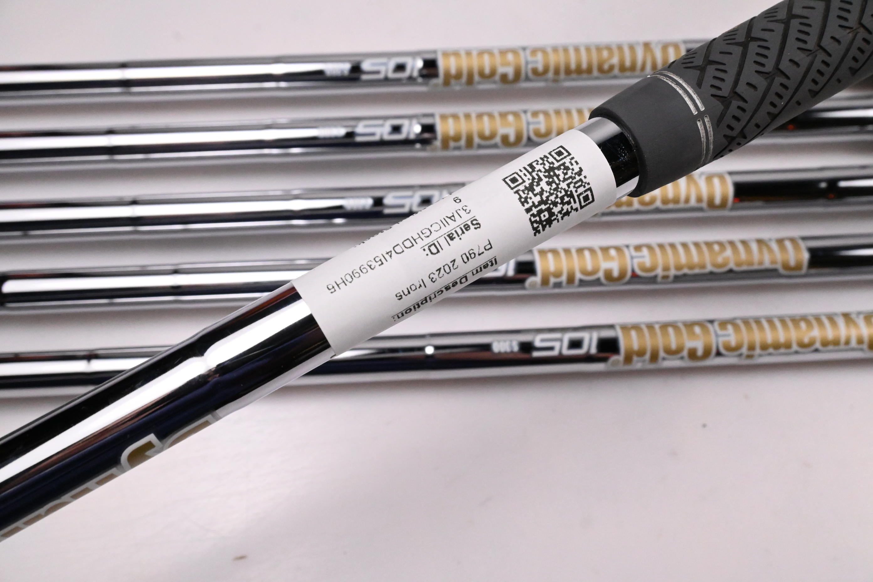 Taylormade P790 2023 Irons / 5-PW / Stiff Flex Dynamic Gold 105 S300 Shafts