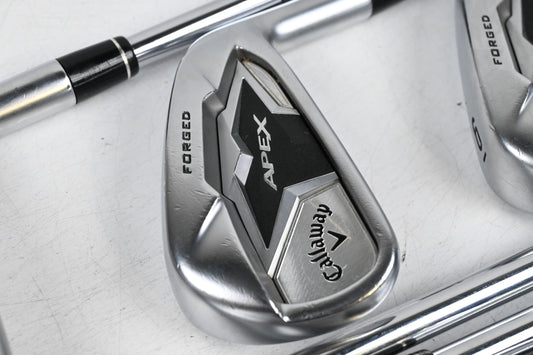 Callaway Apex 19 Irons / 4-PW / Stiff Flex KBS Tour-V 110 Shafts