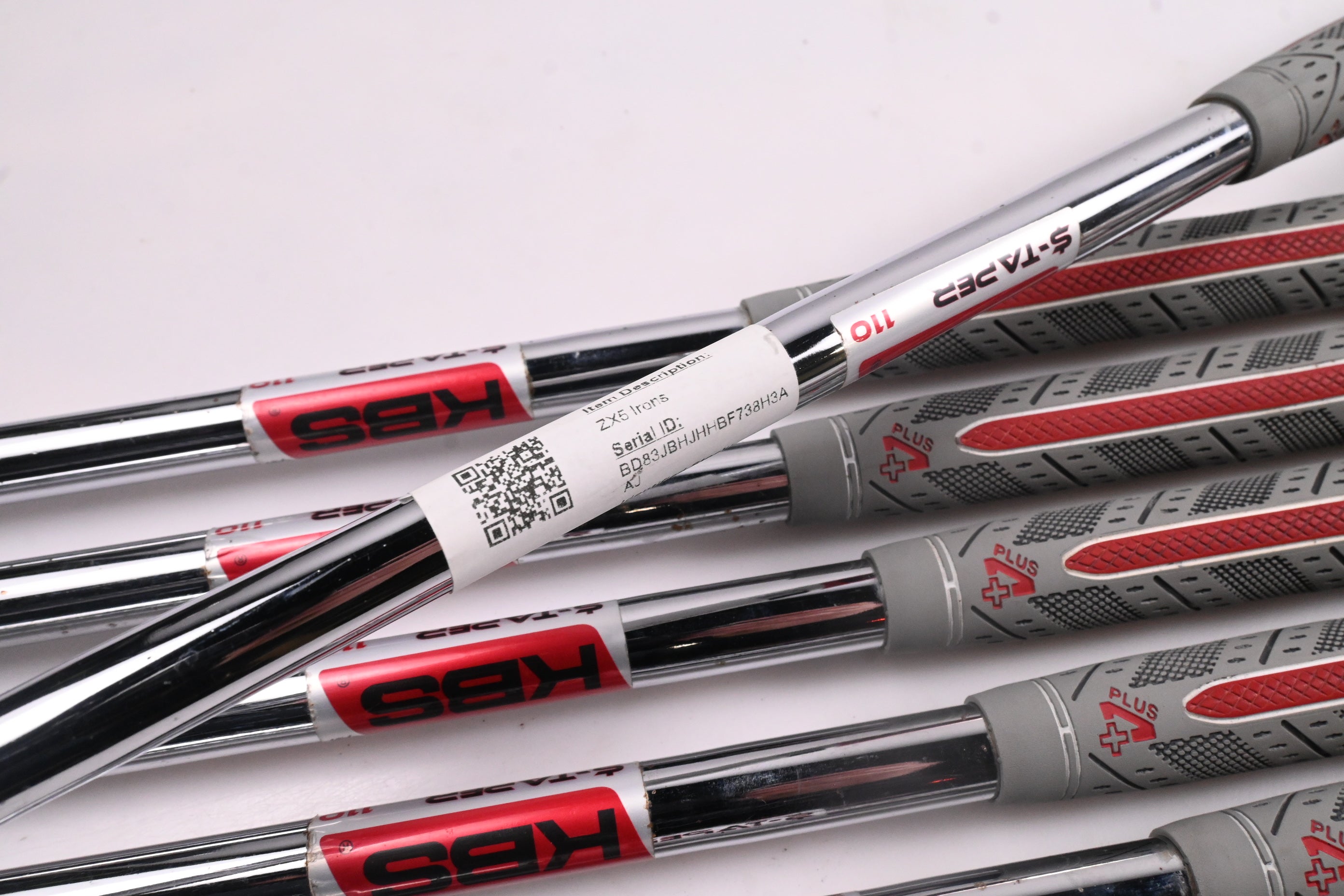 Srixon ZX5 Irons / 5-PW / Regular Flex KBS $-Taper 110 Shafts