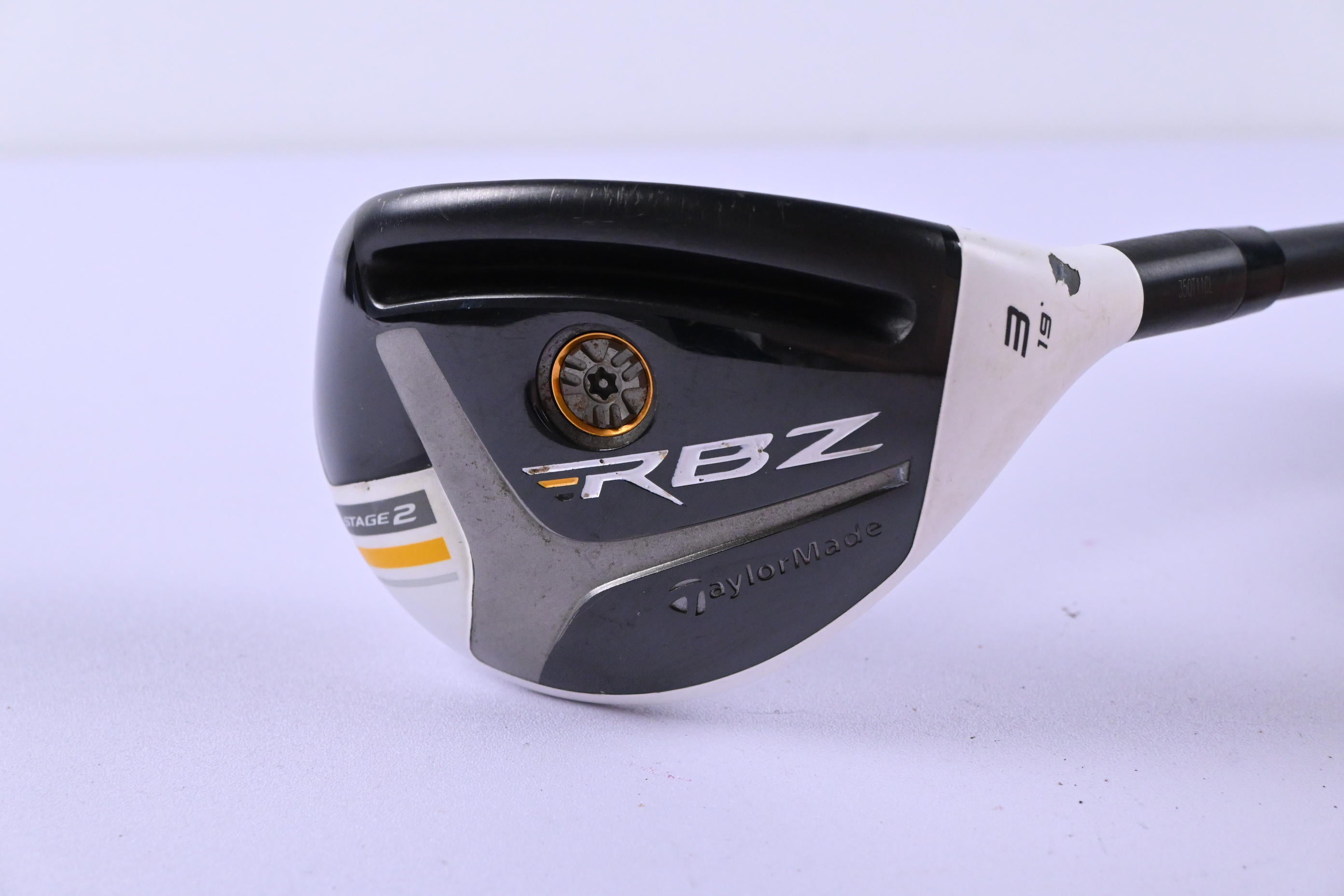 Taylormade RBZ Stage 2 #3 Hybrid / 19 Degree / Stiff Flex RocketFuel 65 Shaft