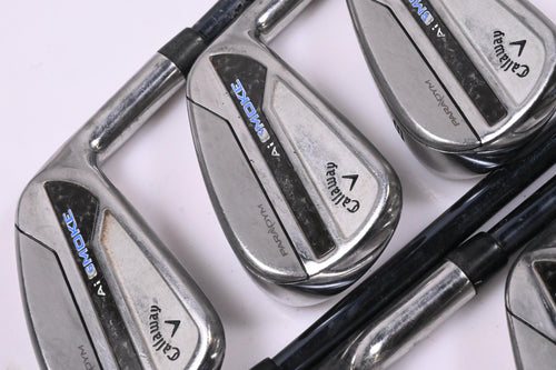 Callaway Paradym Ai Smoke Irons / 6-PW+GW+SW / Regular Flex UST Recoil Dart 75
