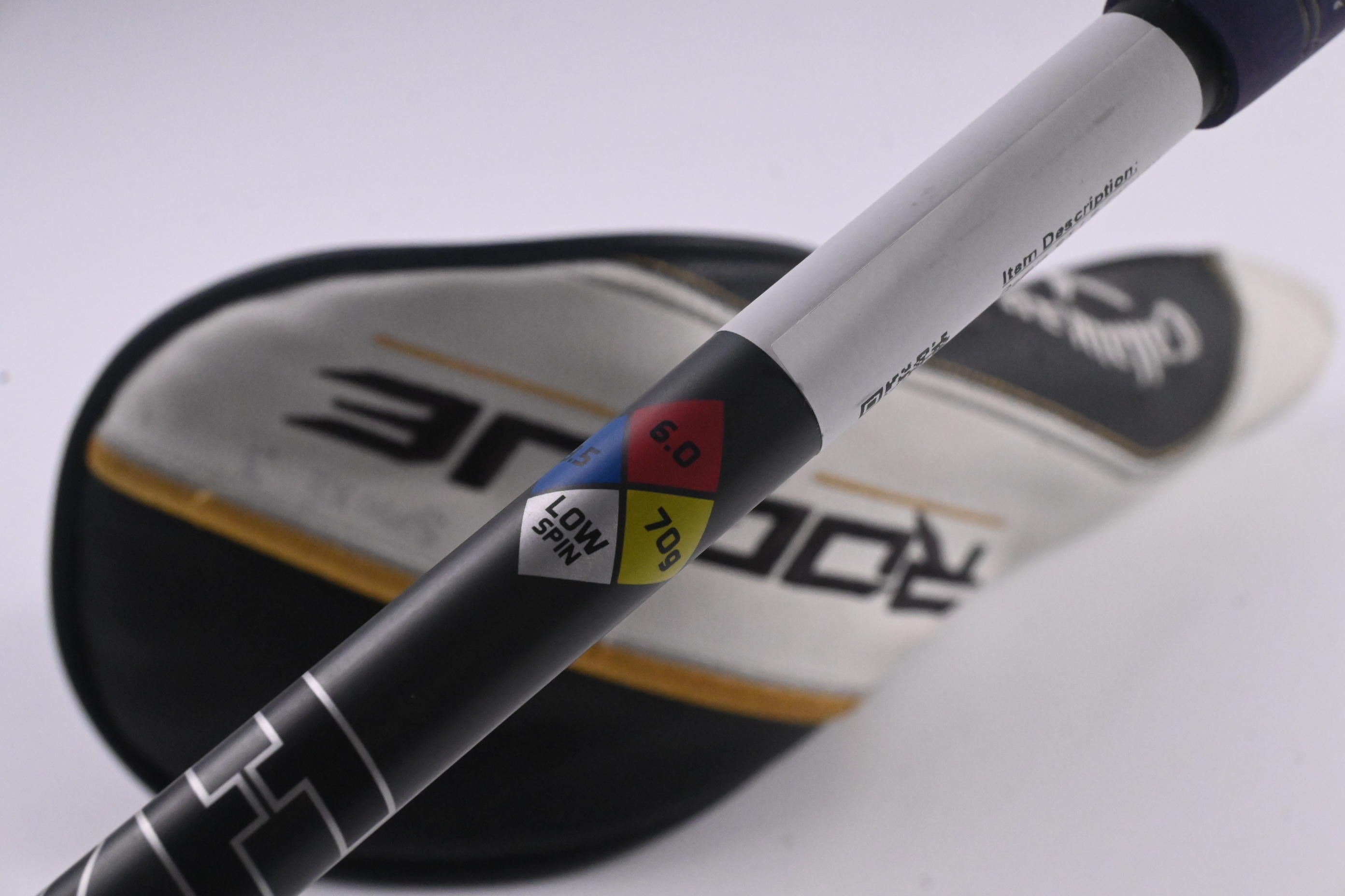 Callaway Rogue ST LS #3 Wood / 15 Degree / Stiff Flex HZRDUS Smoke Black 70
