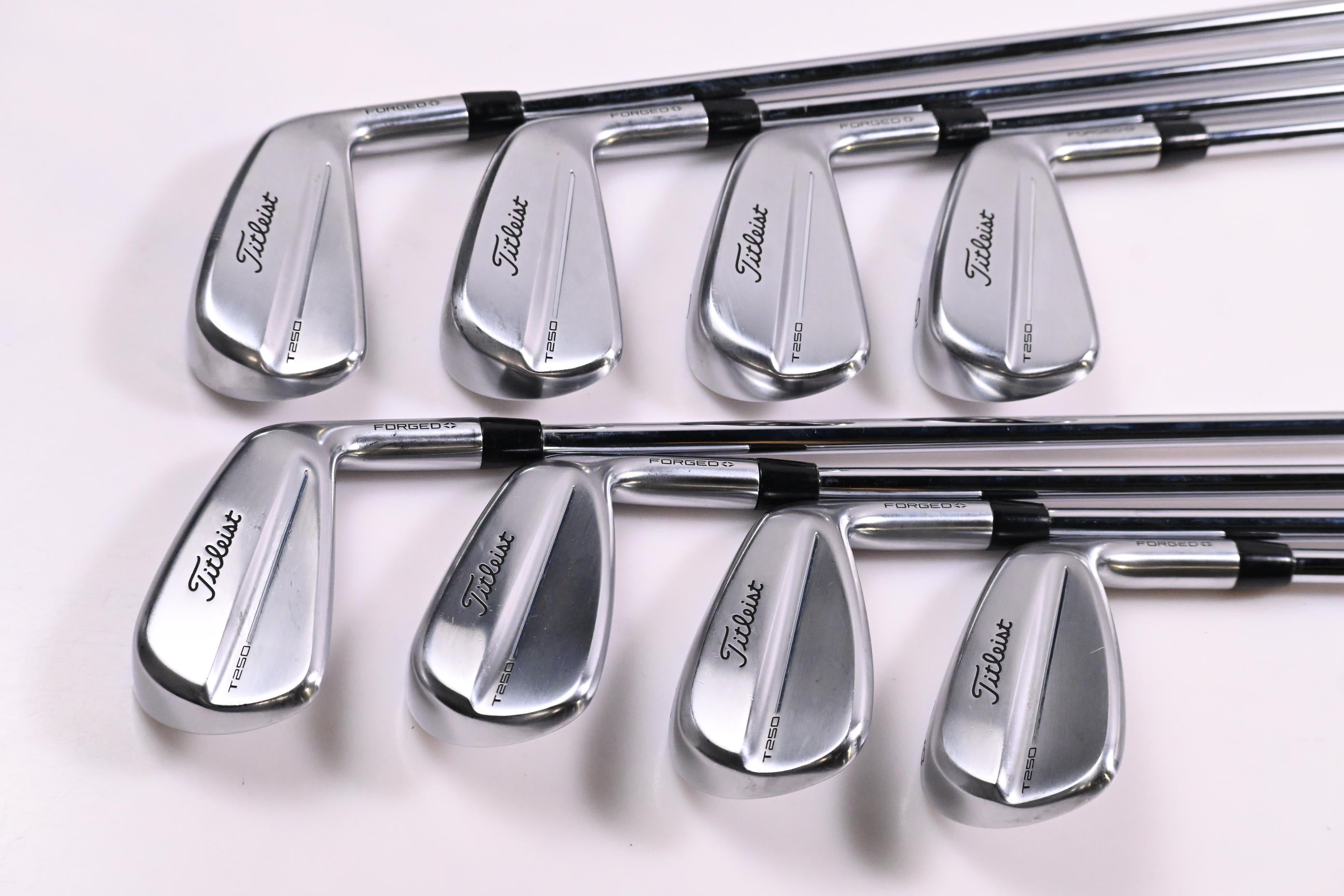 Titleist T250 2025 Irons / 3-PW / Regular Flex AMT Black Shafts