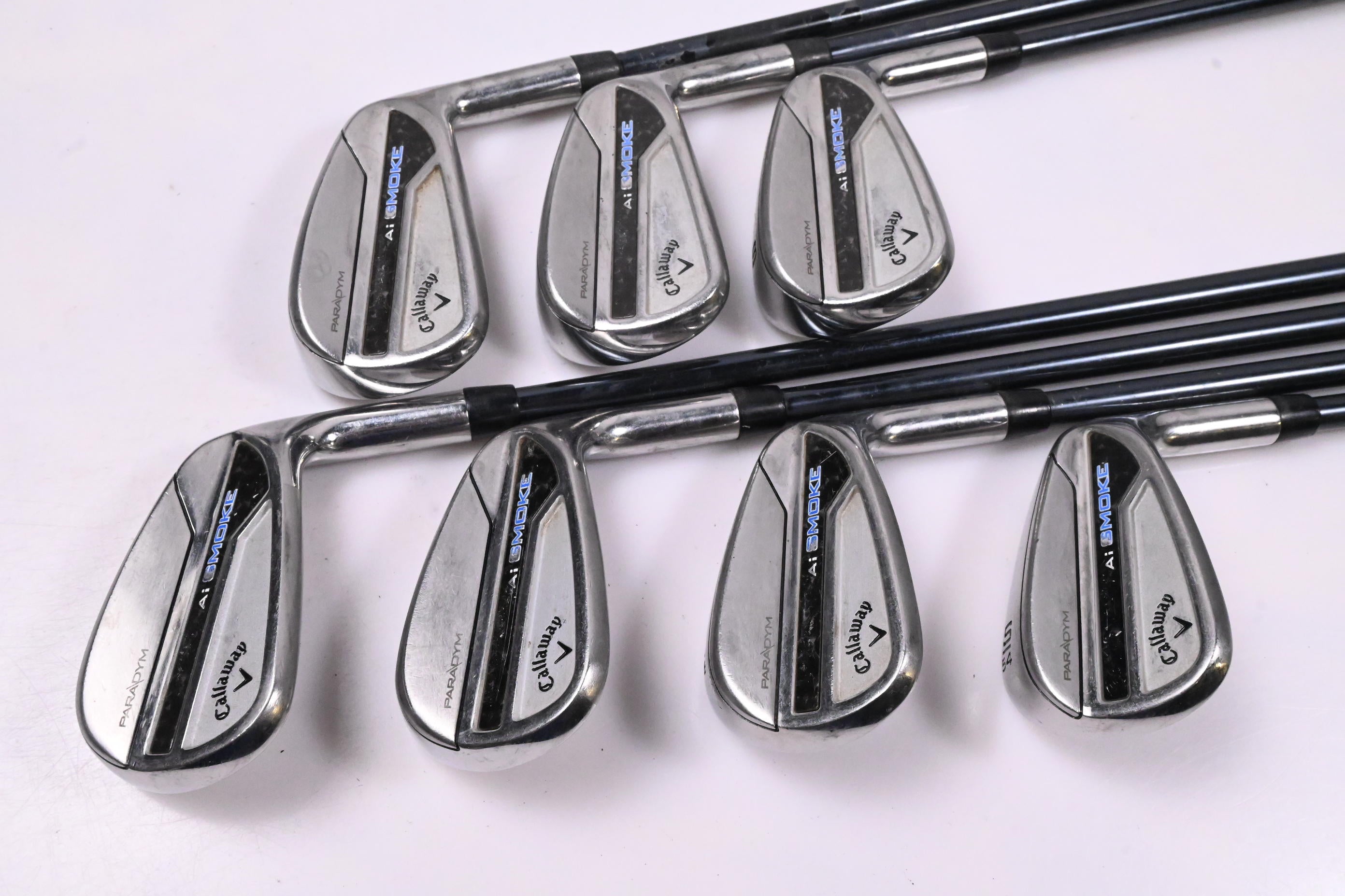 Callaway Paradym Ai Smoke Irons / 6-PW+GW+SW / Regular Flex UST Recoil Dart 75