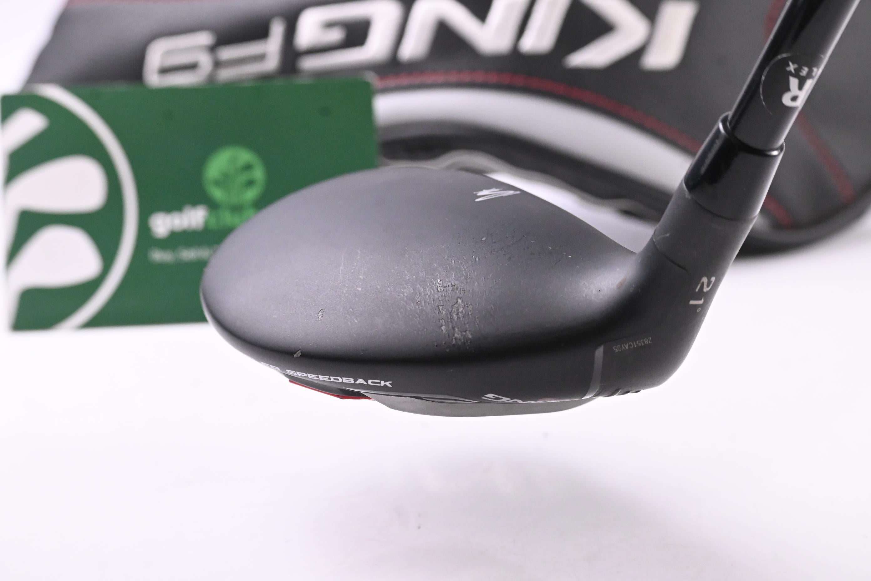 Left Hand Cobra King F9 #4 Hybrid / 21 Degree / Regular Flex Fujikura Atmos 7