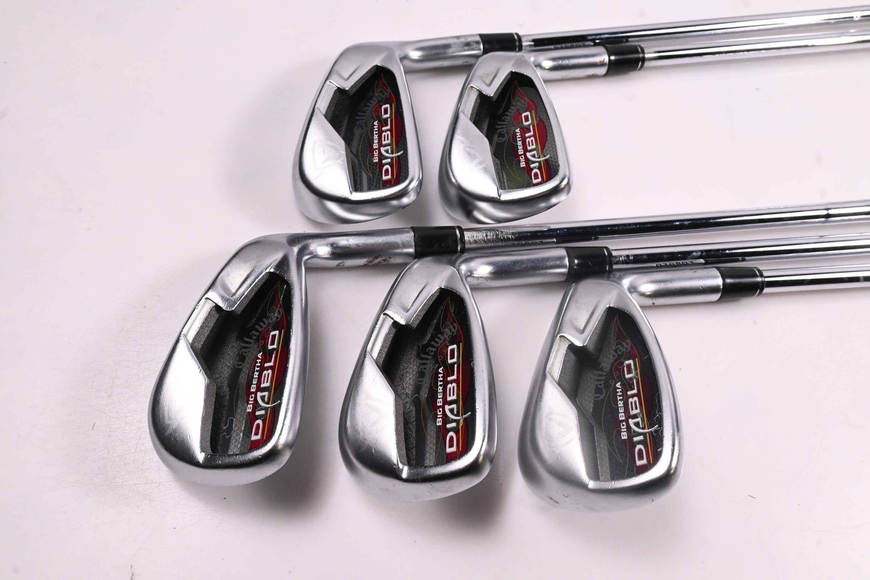 Callaway Diablo Forged Irons / 6-PW / Stiff Flex KBS Tour Shafts