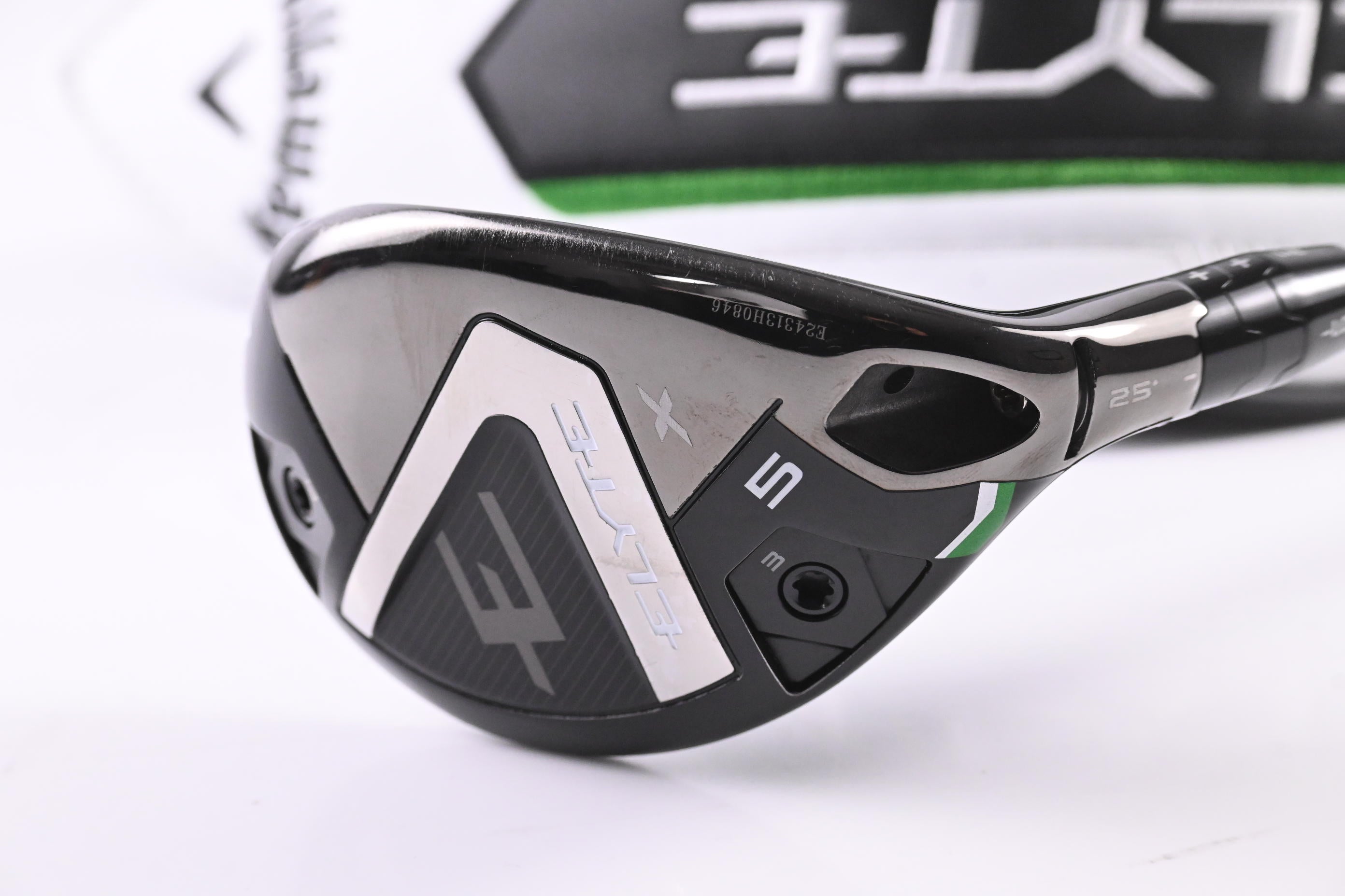 Callaway Elyte X #5 Hybrid / 25 Degree / Regular Flex Denali Charcoal 60 Shaft