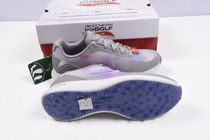 Skechers Go Golf Max 2 Splash / Ladies Golf Shoes / Grey, Purple / UK 4.5
