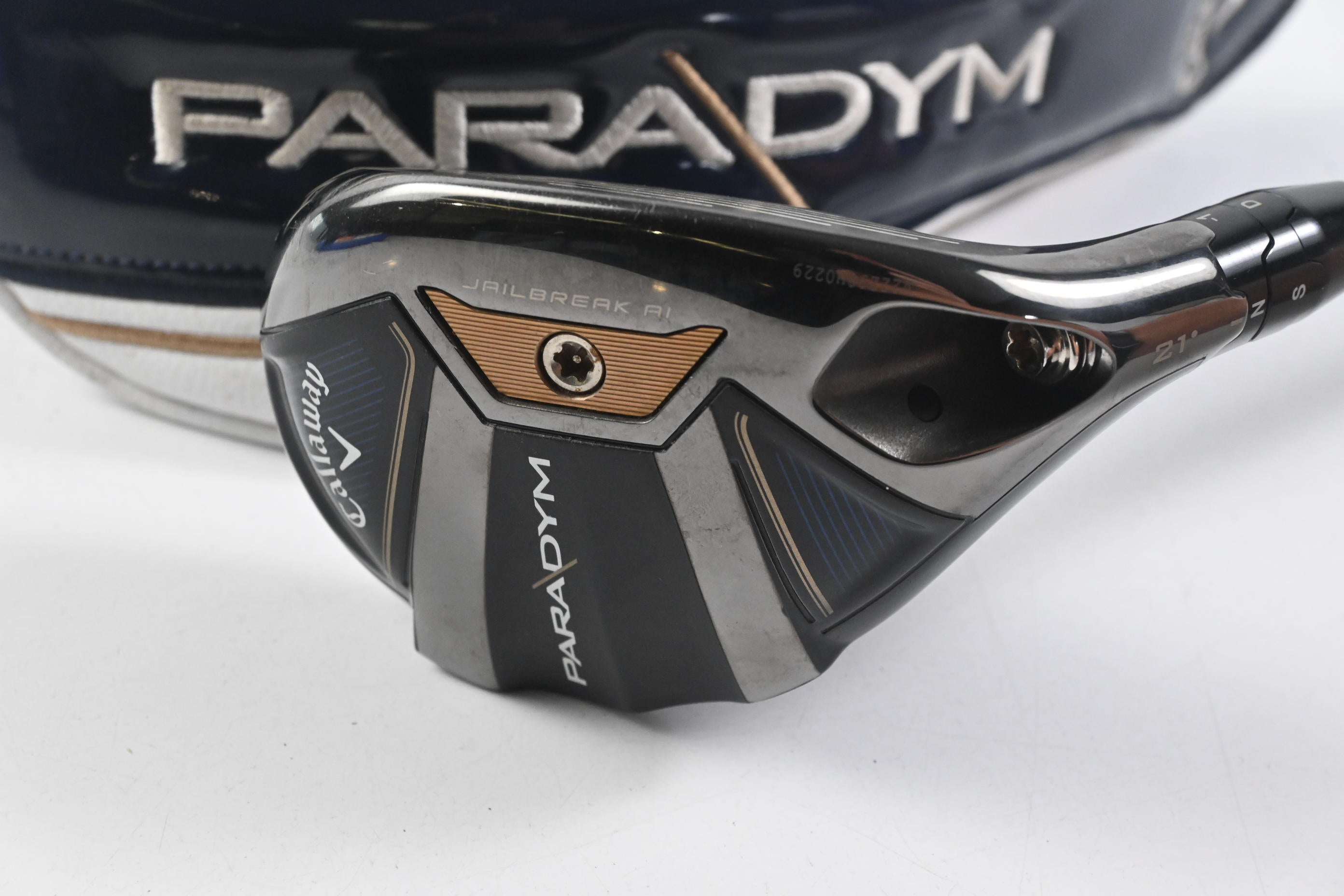 Callaway Paradym #4 Hybrid / 21 Degree / Stiff Flex HZRDUS Silver 75 Shaft