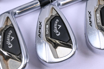 Callaway Apex DCB Irons / 5-PW / Regular Flex Steel Shafts