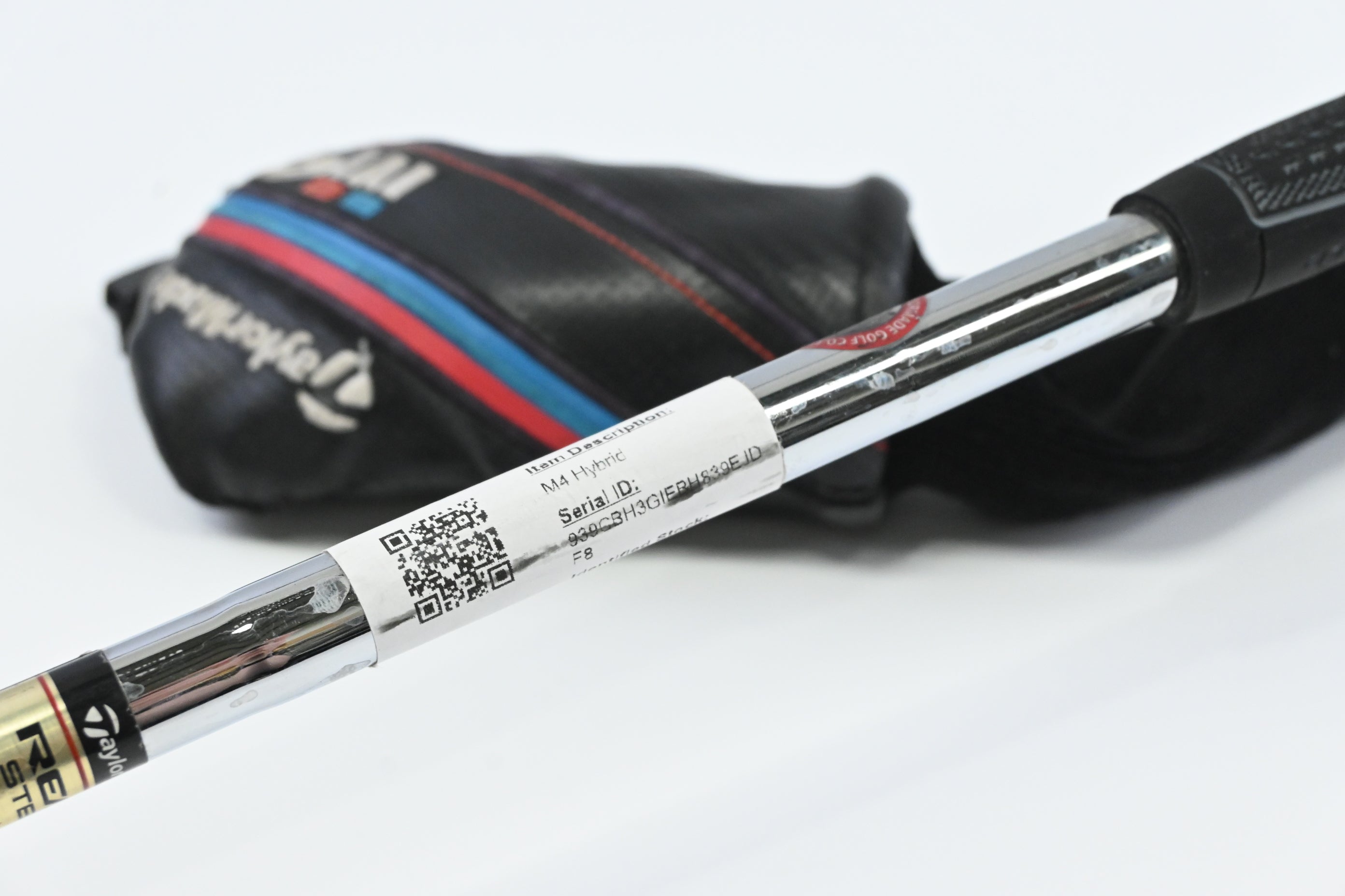 Taylormade M4 #4 Hybrid / 22 Degree / Stiff Flex Taylormade Reax 90 Shaft