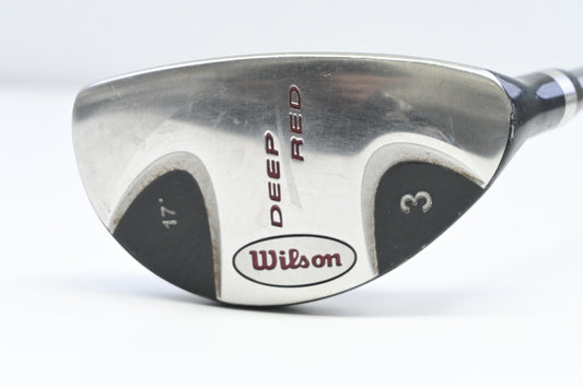 Wilson Deep Red #3 Hybrid / 17 Degree / Uniflex UST Deep Red .450 Shaft