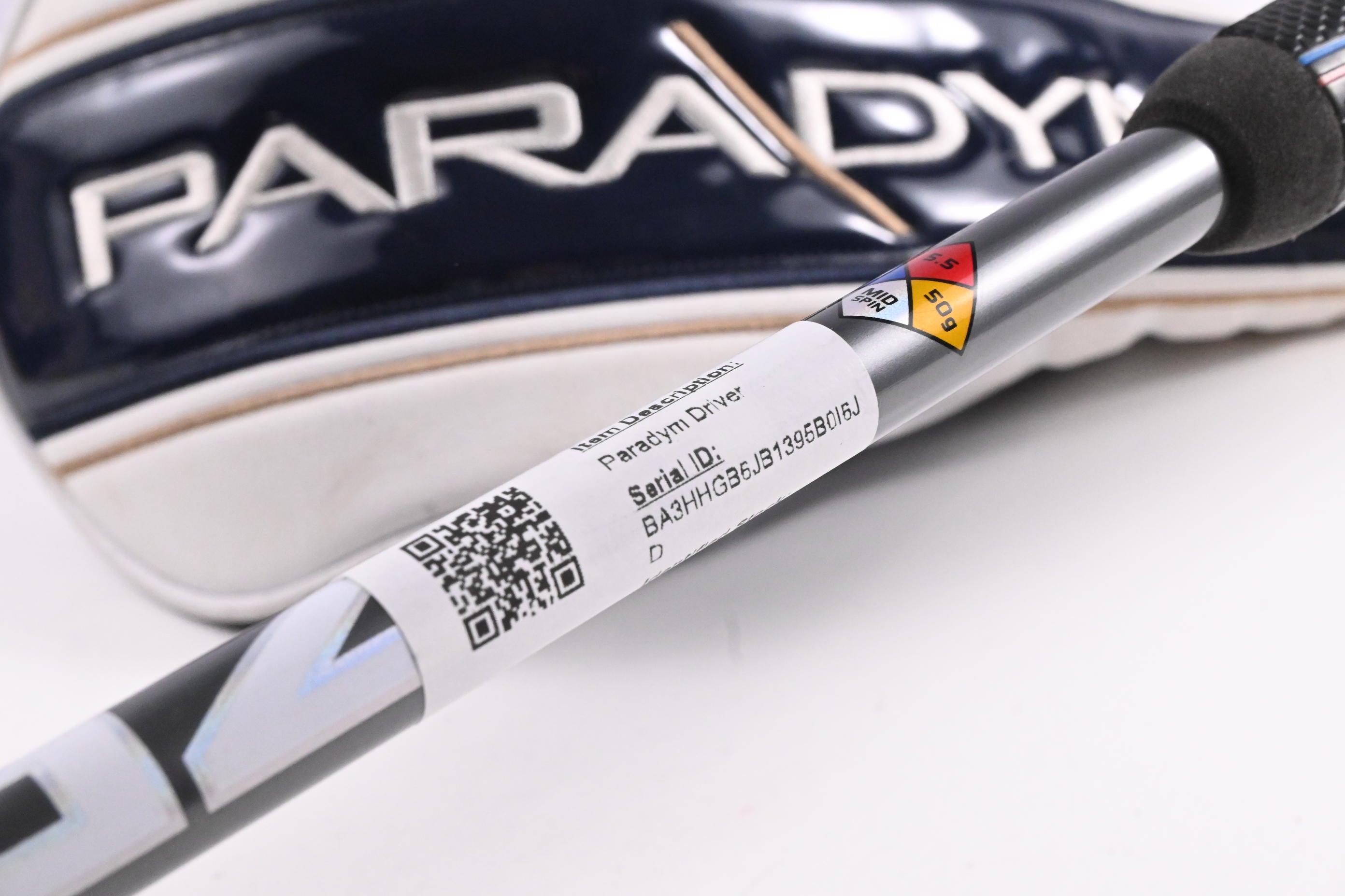 Callaway Paradym Driver / 12 Degree / Regular Flex HZRDUS Silver 50 Shaft