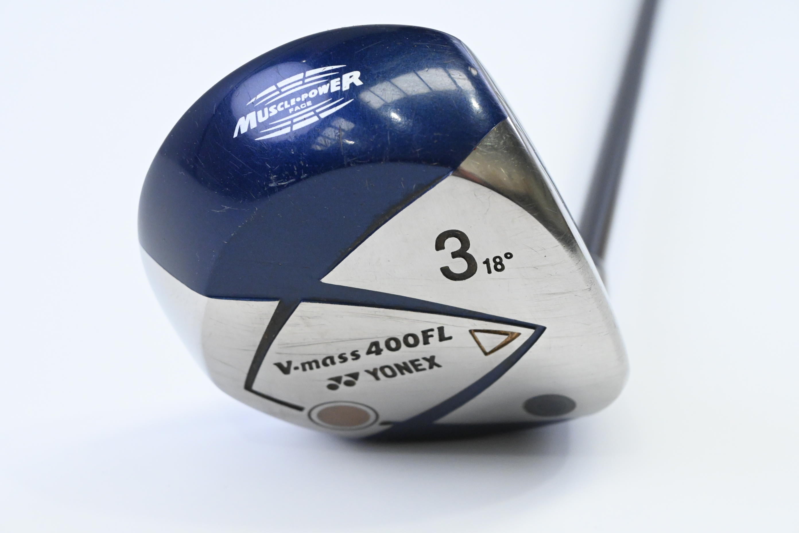 Ladies Yonex V-Mass 400 FL #3 Wood / 18 Degree / Ladies Flex Ultimum Ti 70 Shaft