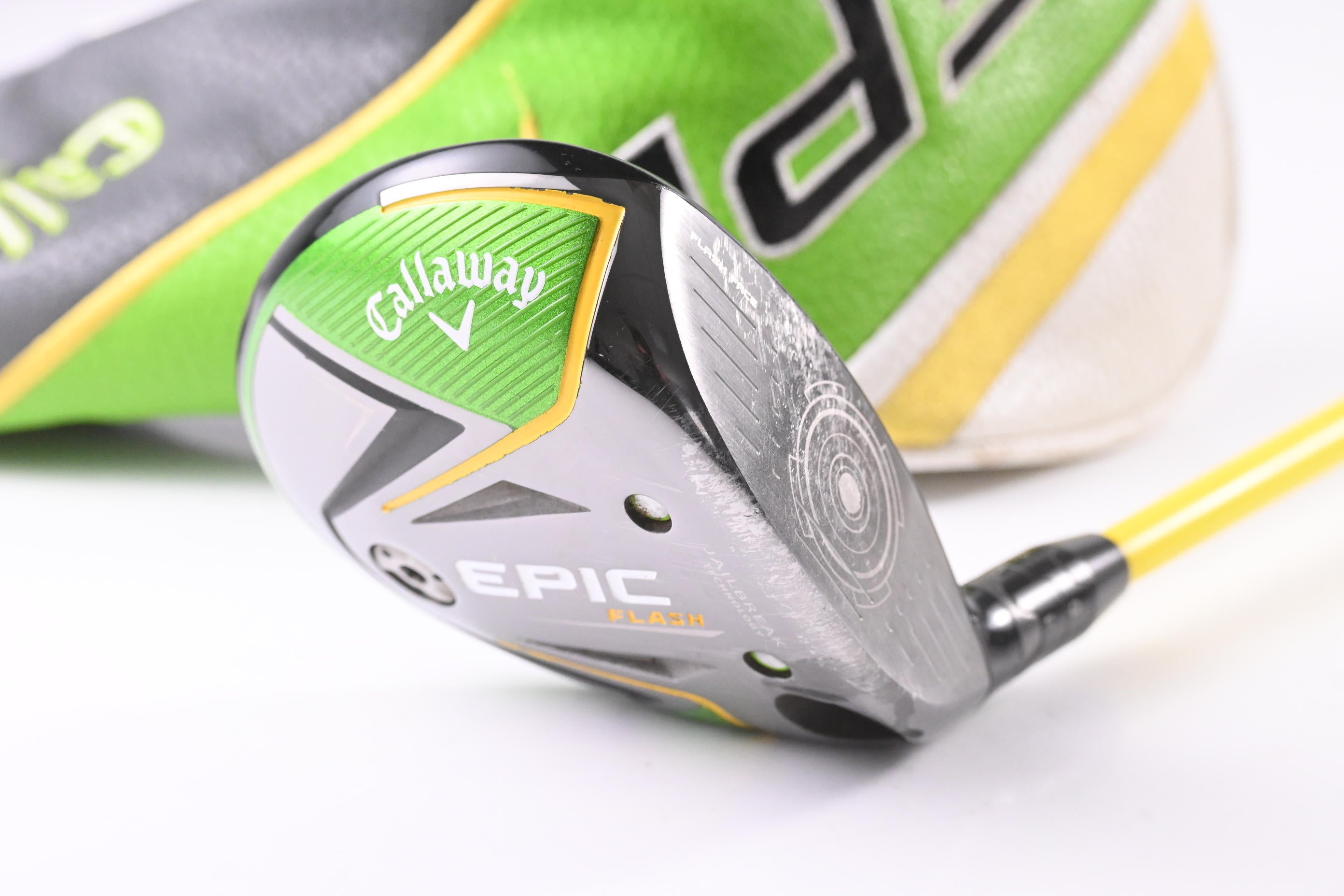 Tour Issue Callaway Epic Flash #3 Wood / 15 Degree / Stiff Flex HZRDUS Yellow 76