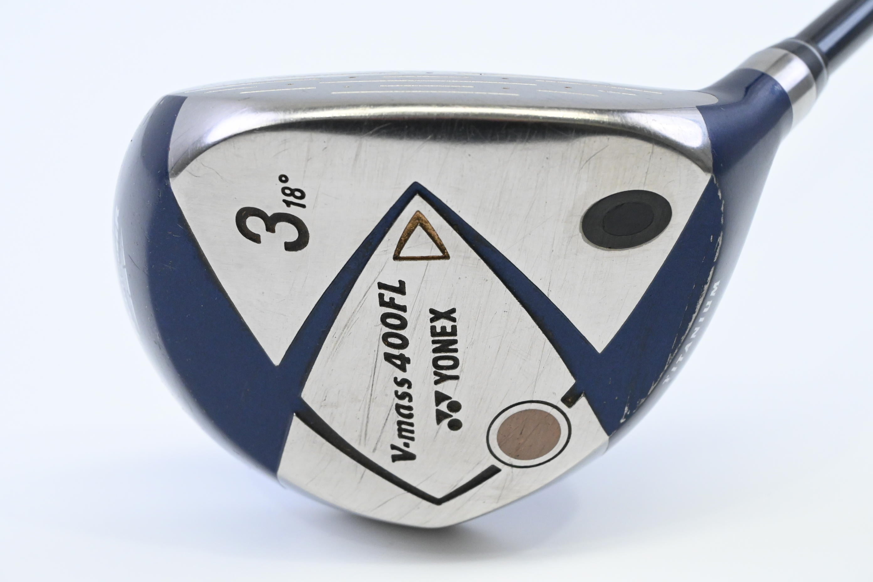 Ladies Yonex V-Mass 400 FL #3 Wood / 18 Degree / Ladies Flex Ultimum Ti 70 Shaft