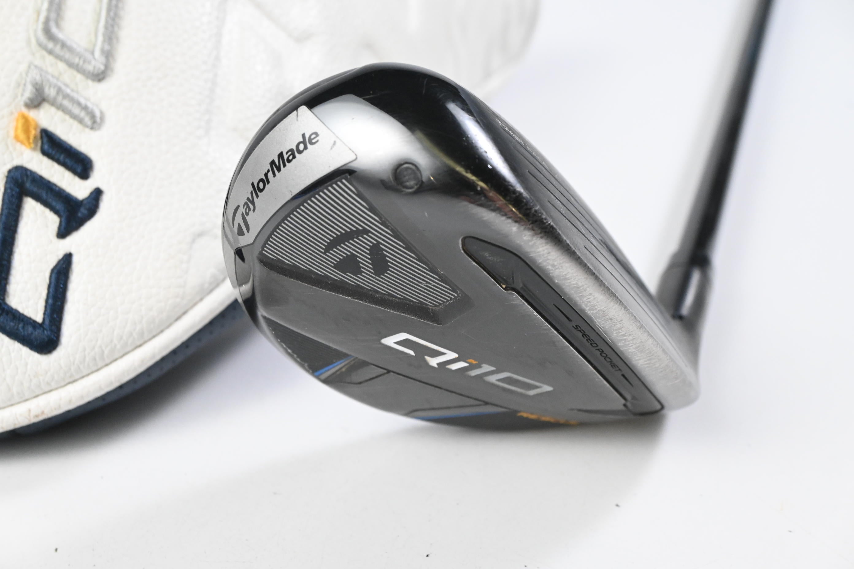 Taylormade Qi10 #3 Hybrid / 19 Degree / Stiff Flex Fujikura Ventus TR Blue 7