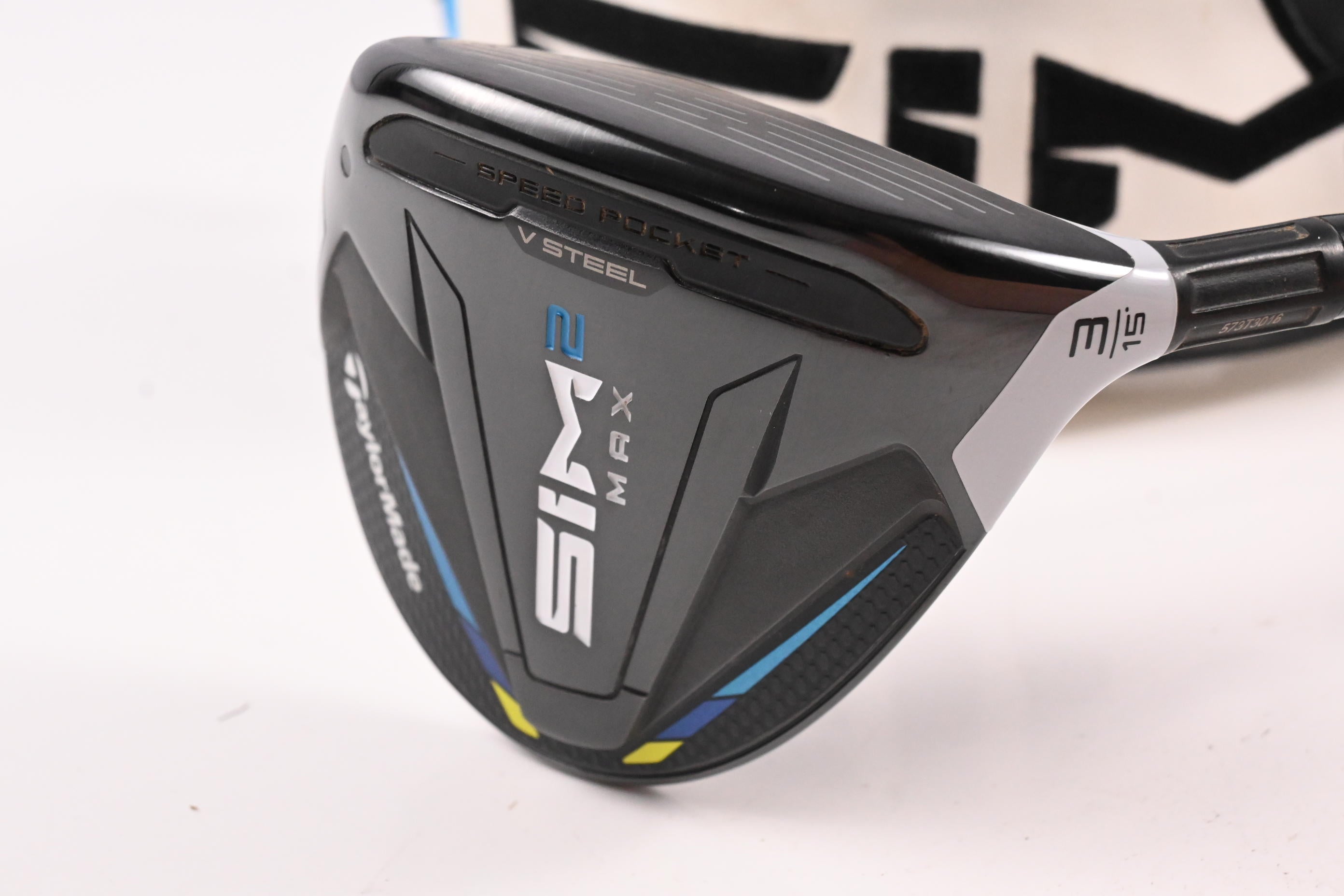 Taylormade SIM2 Max #3 Wood / 15 Degree / Regular Flex Ventus Blue 5 Shaft