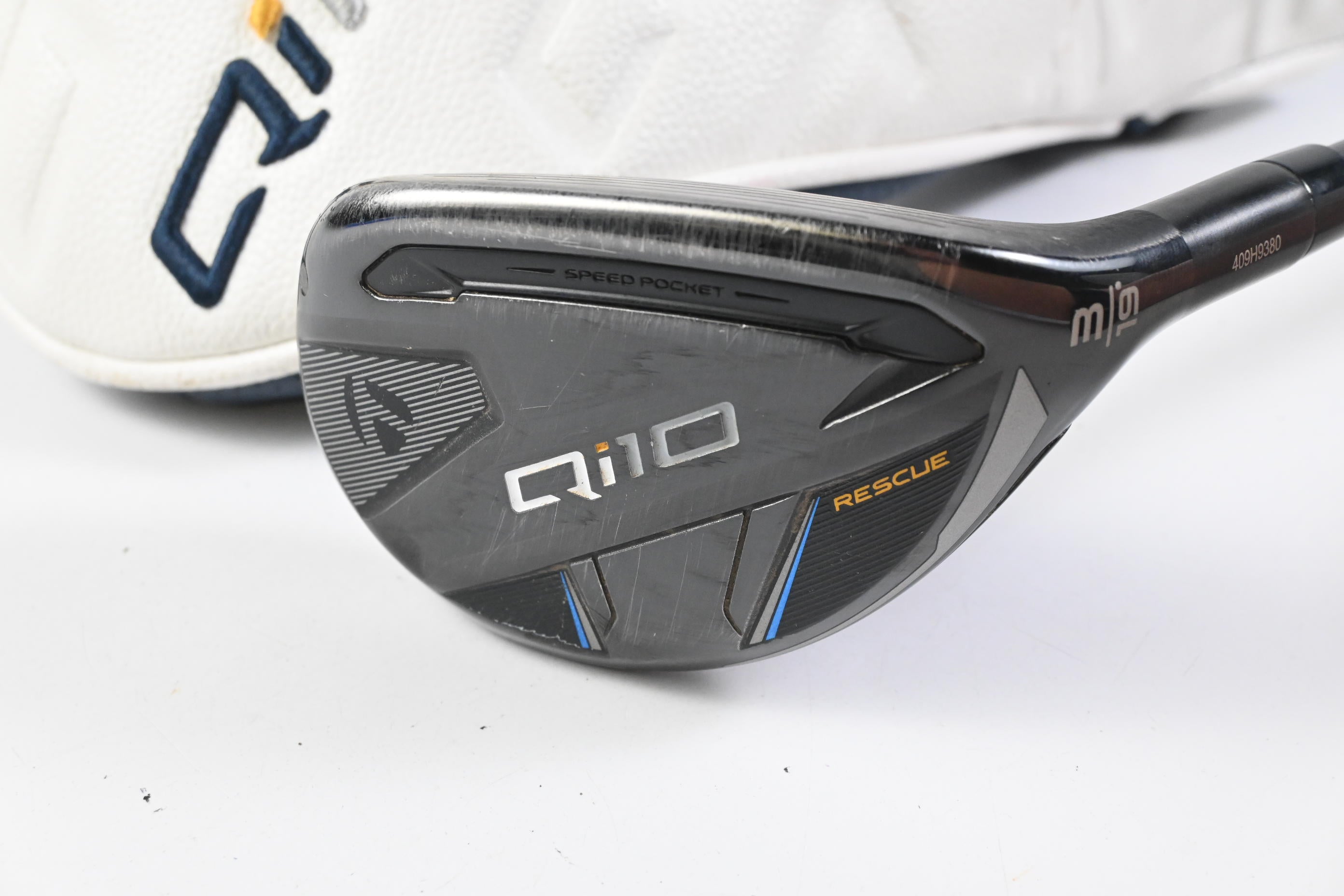 Taylormade Qi10 #3 Hybrid / 19 Degree / Stiff Flex Fujikura Ventus TR Blue 7